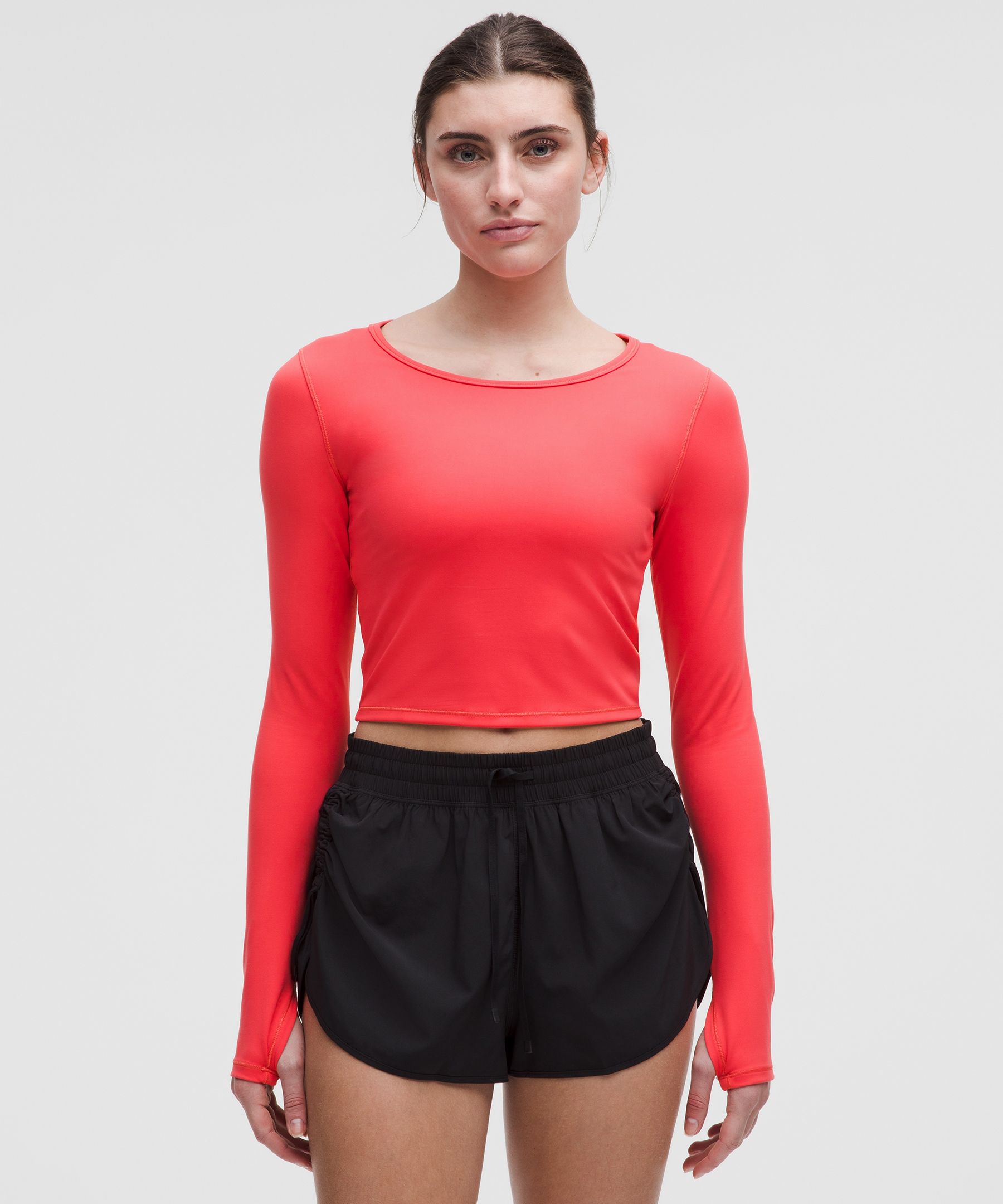 lululemon crop long sleeve