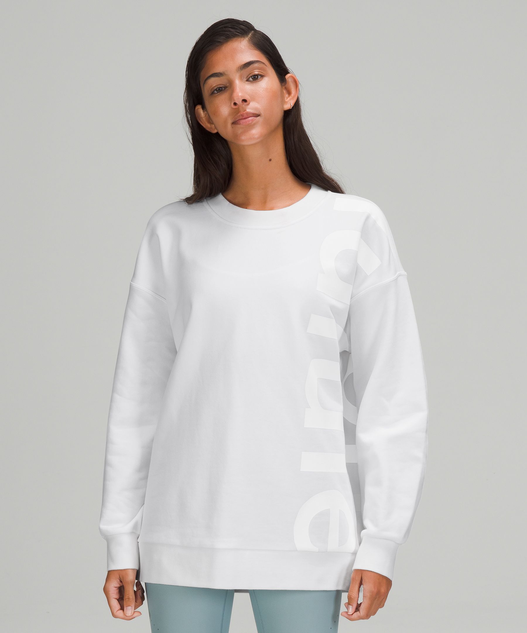 Lululemon Perfectly Oversized Crew *Logo - 132301130