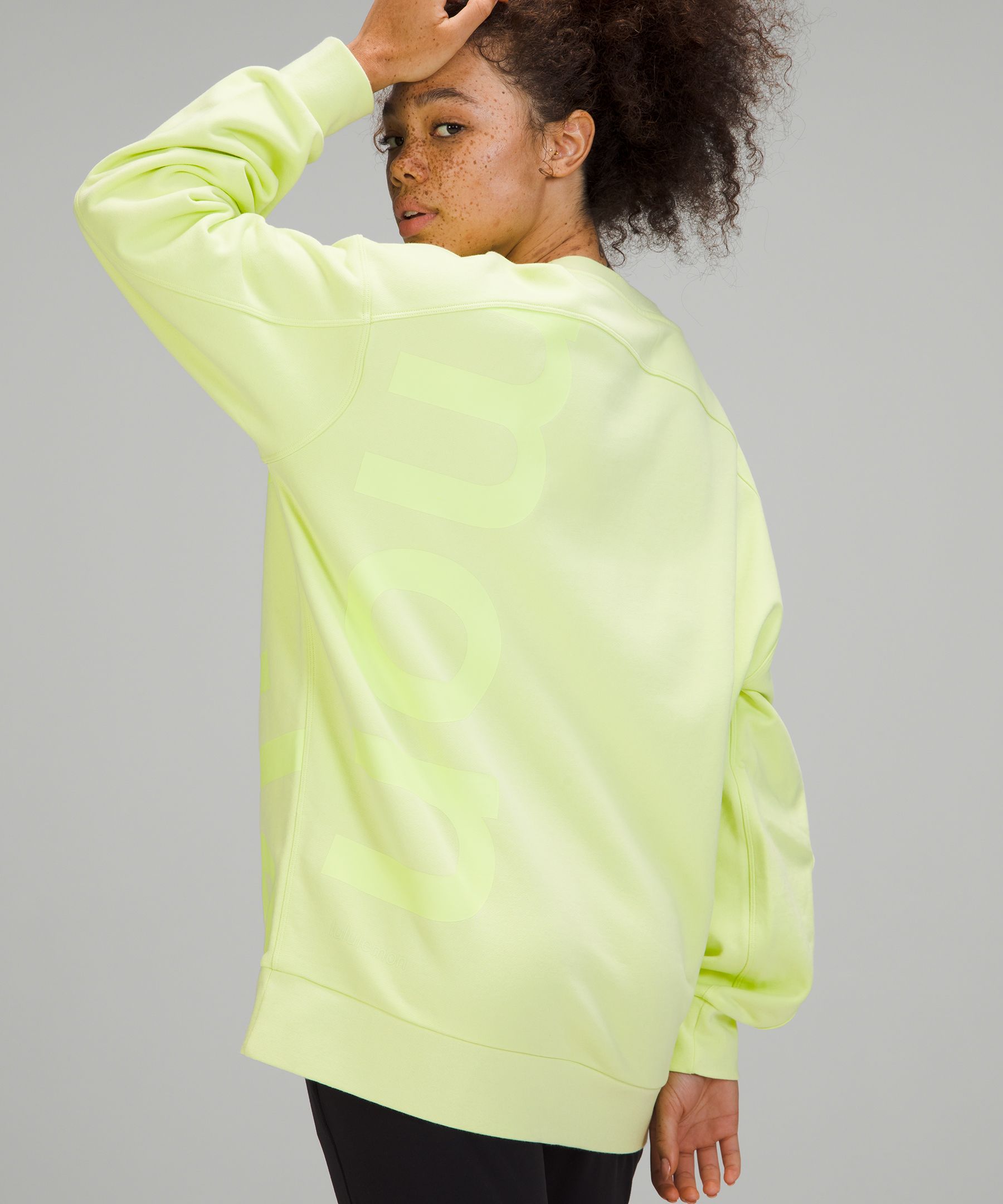 Lululemon Perfectly Oversized Crew *Logo - 132301130