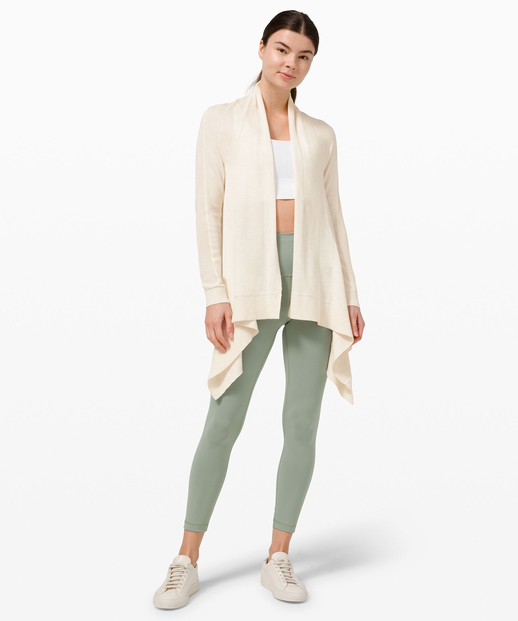 Lululemon Cashlu™ Knit Wrap In Khaki