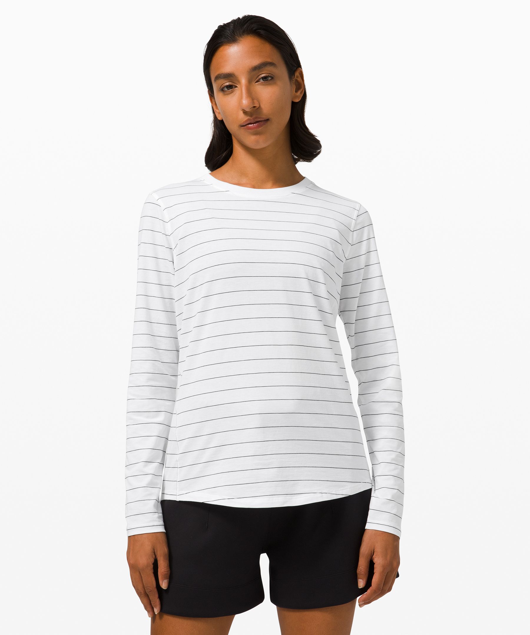Lululemon Ever Ready Long Sleeve Shirt In Printed