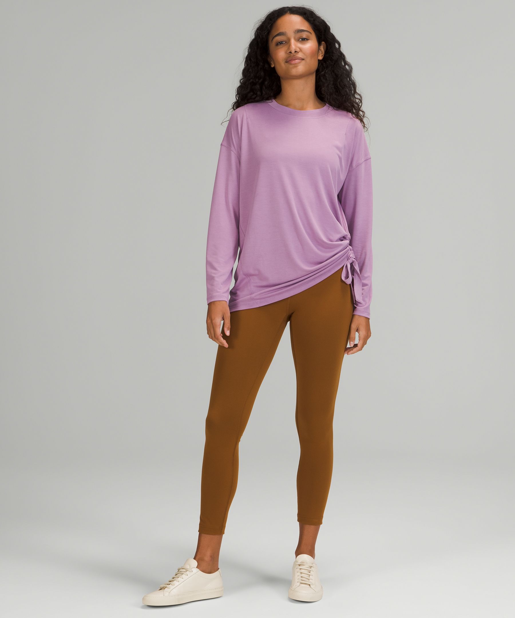 Side Cinch Long-Sleeve Crew | Lululemon EU