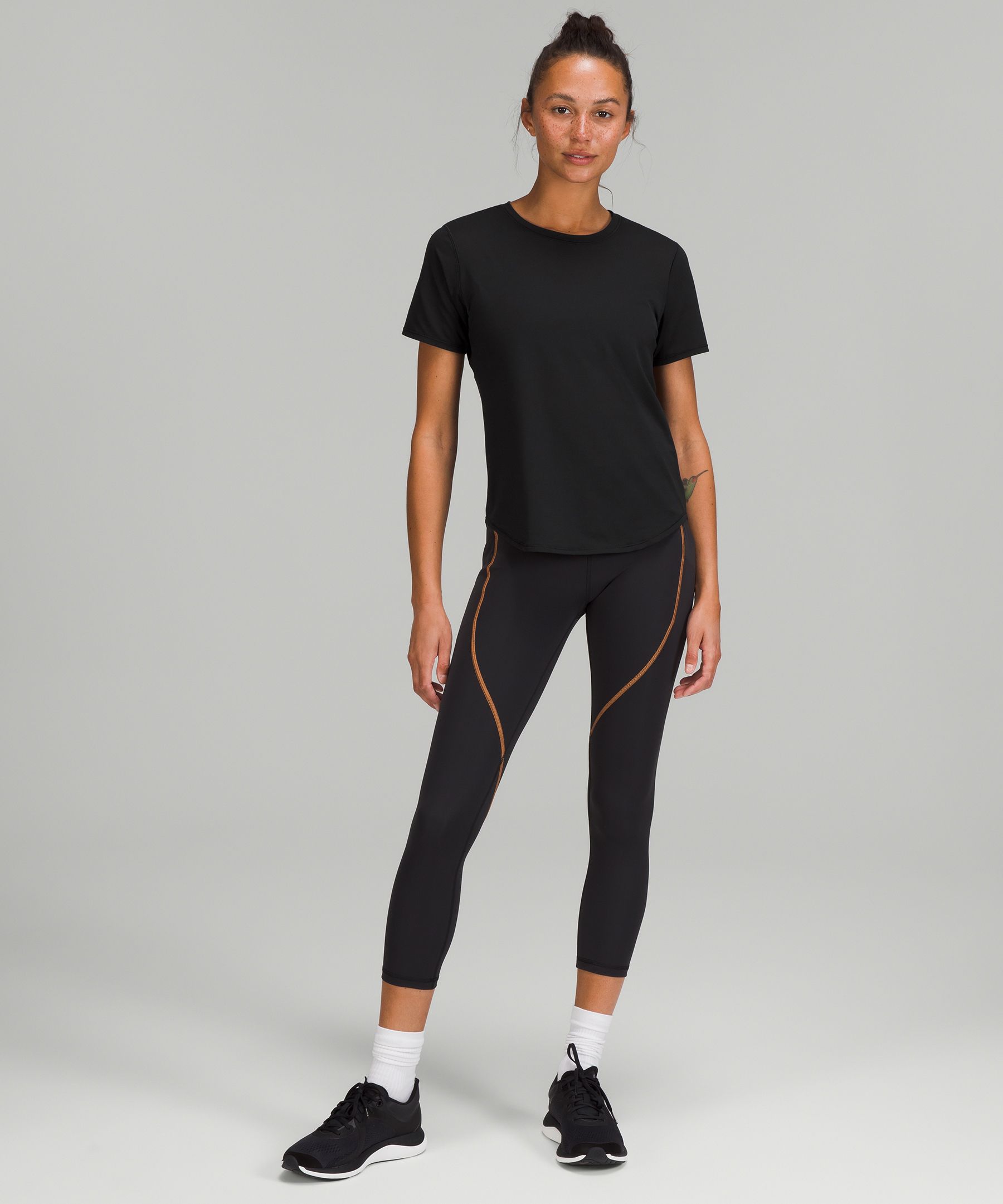 High-Neck Running and Training T-Shirt