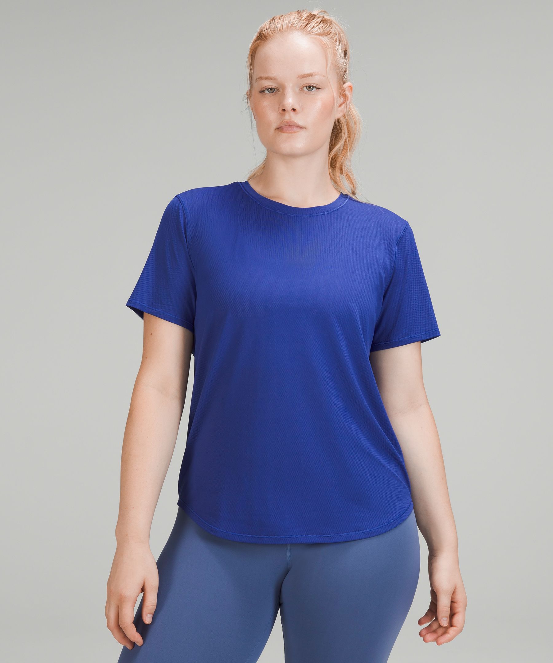 Lululemon High-neck Running And Training T-shirt