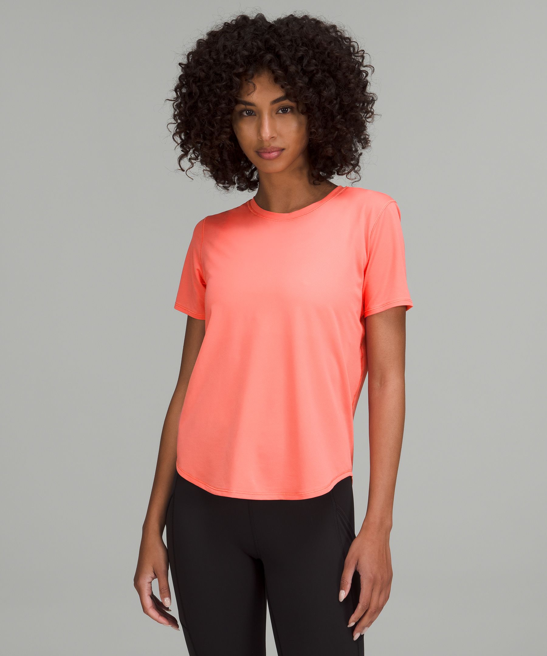 High-Neck Running and Training T-Shirt