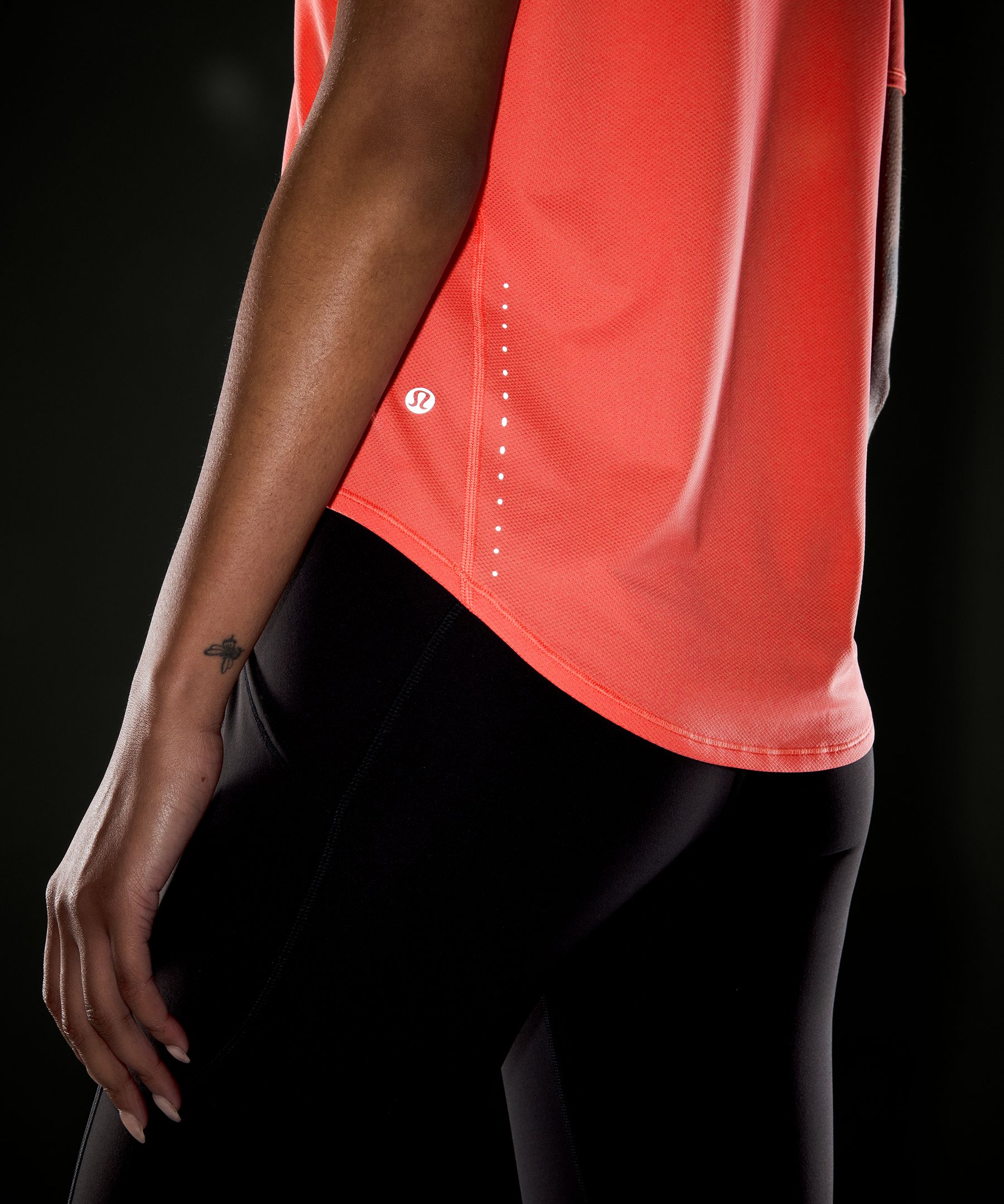 High-Neck Running and Training T-Shirt