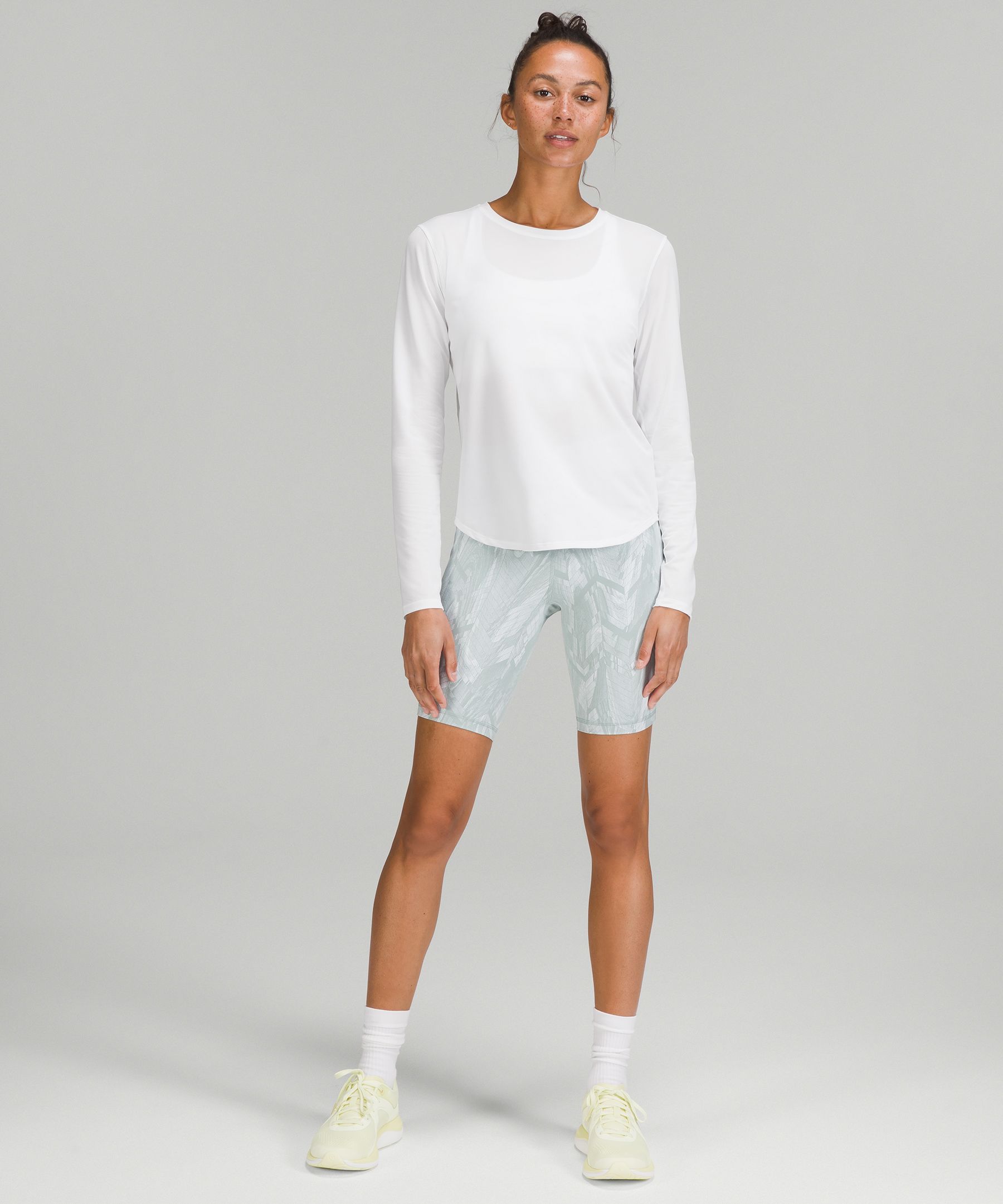 High-Neck Running and Training Long-Sleeve Shirt