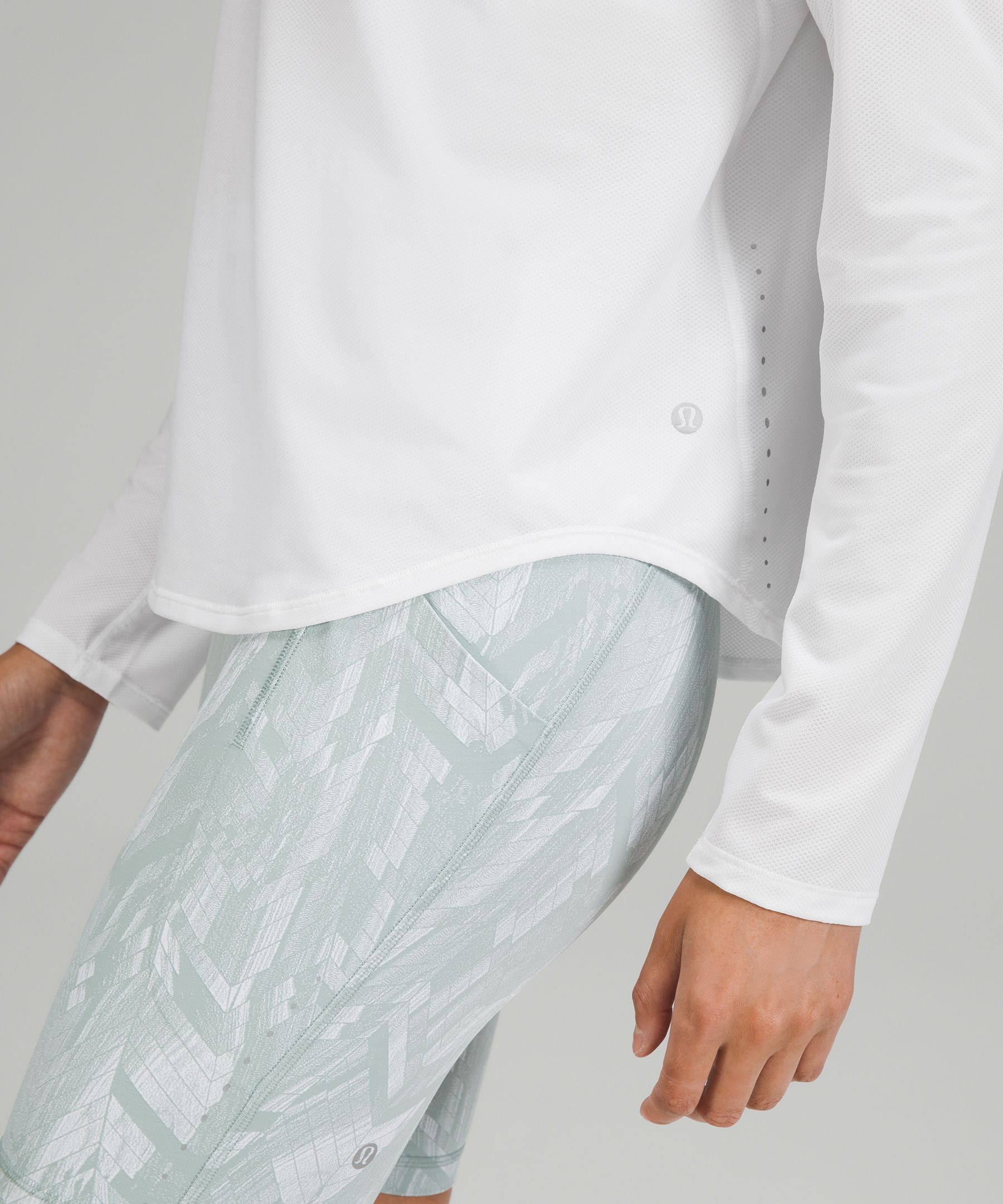 High-Neck Running and Training Long-Sleeve Shirt