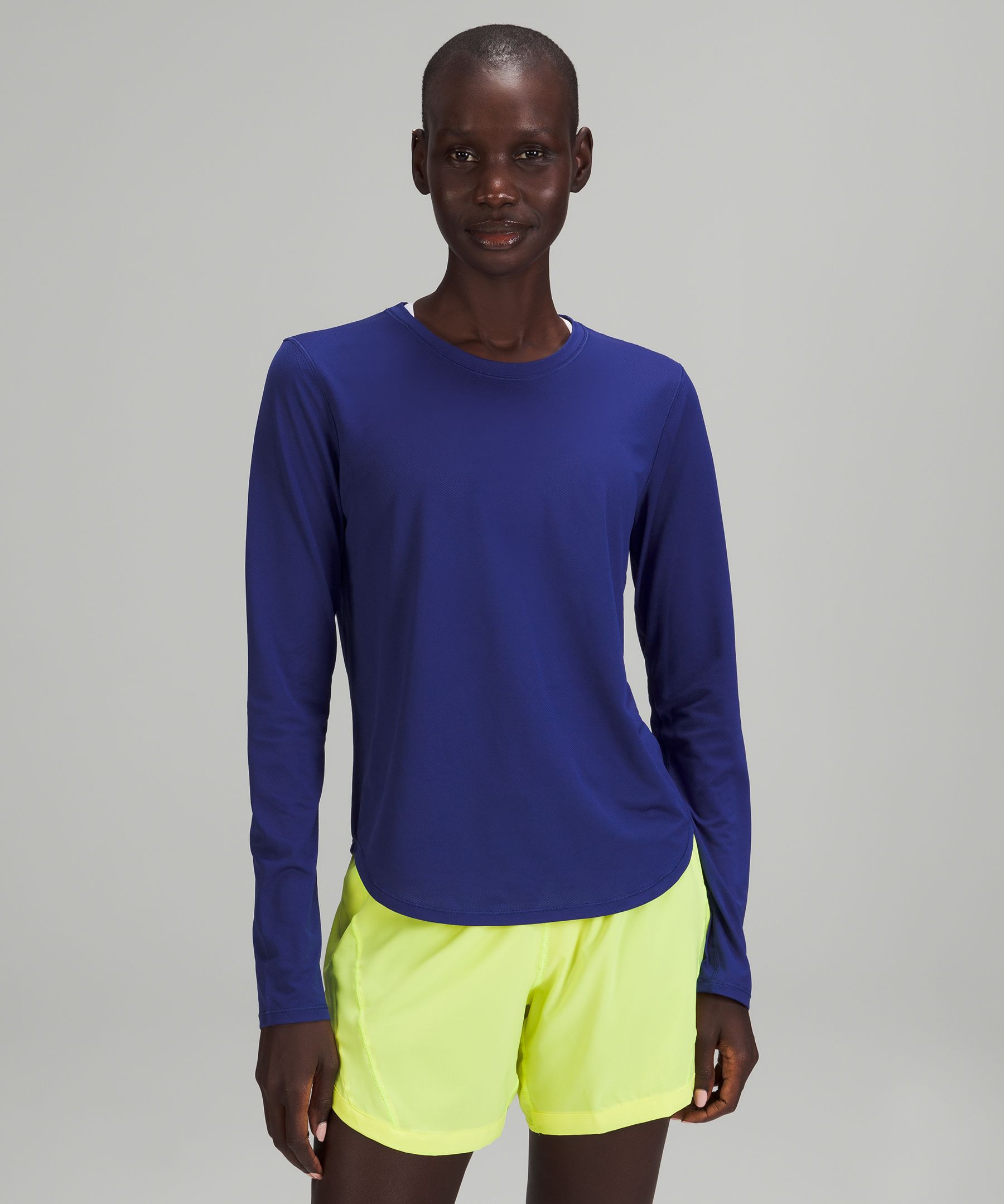 High-Neck Running and Training Long-Sleeve Shirt