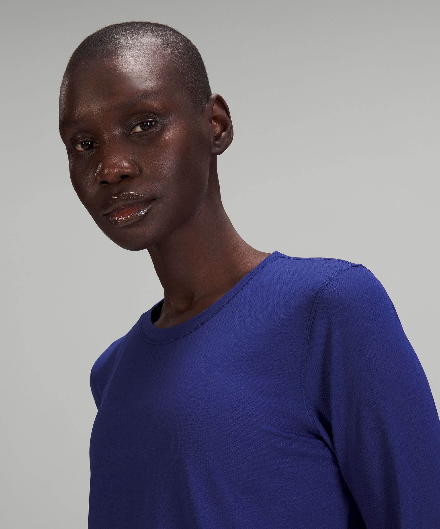 High-Neck Running and Training Long-Sleeve Shirt