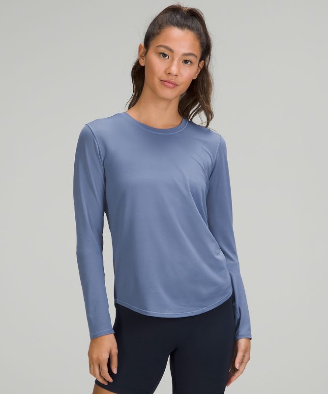 High-Neck Running and Training Long Sleeve Shirt Online Only