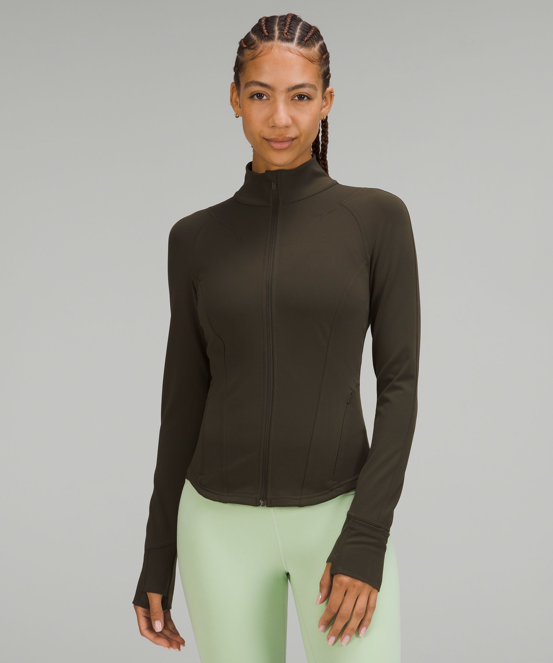 My new favorite Lululemon piece has to be the Instill Jacket