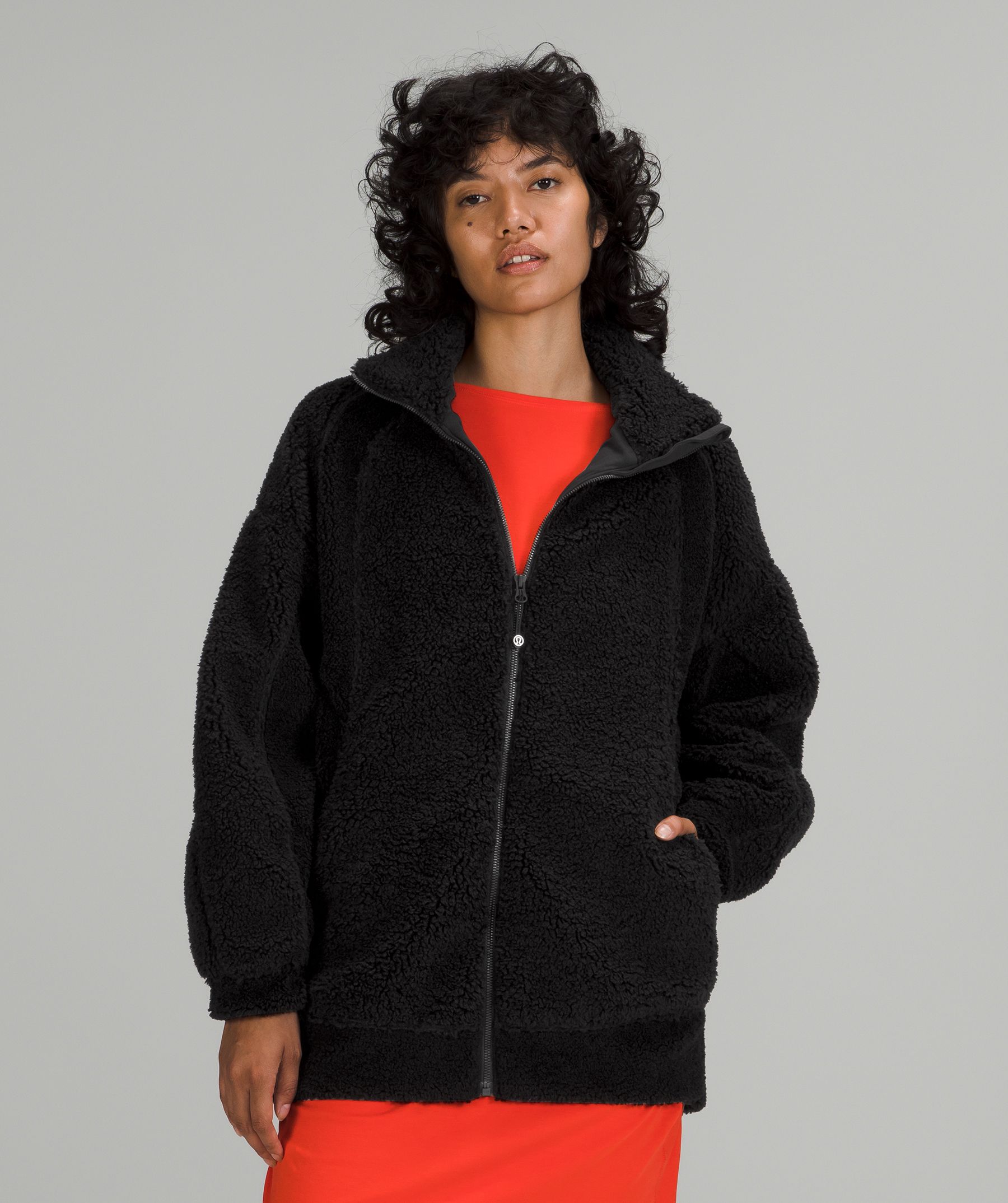 Long fleece jackets online