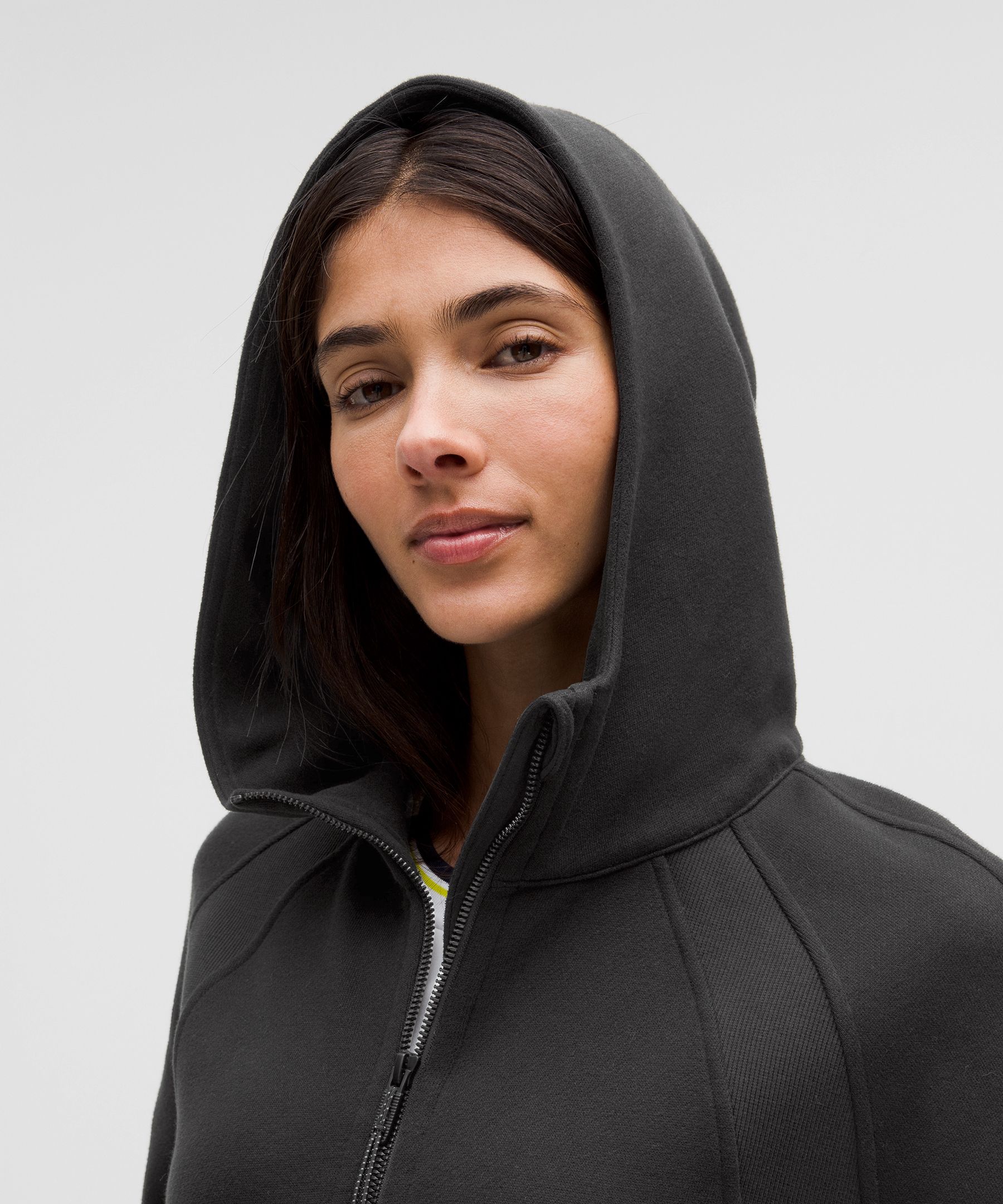 Lululemon Scuba Oversized Full-Zip Hoodie - Velvet Dust - lulu fanatics