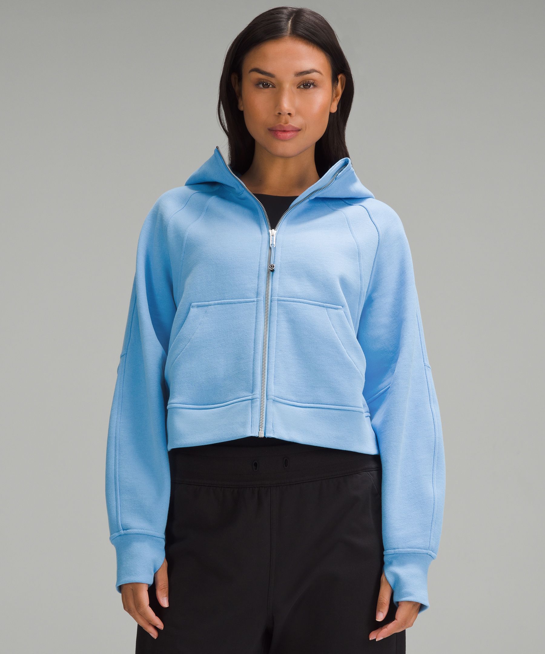 Lululemon Scuba Oversized Full-Zip - Pastel Blue - lulu fanatics