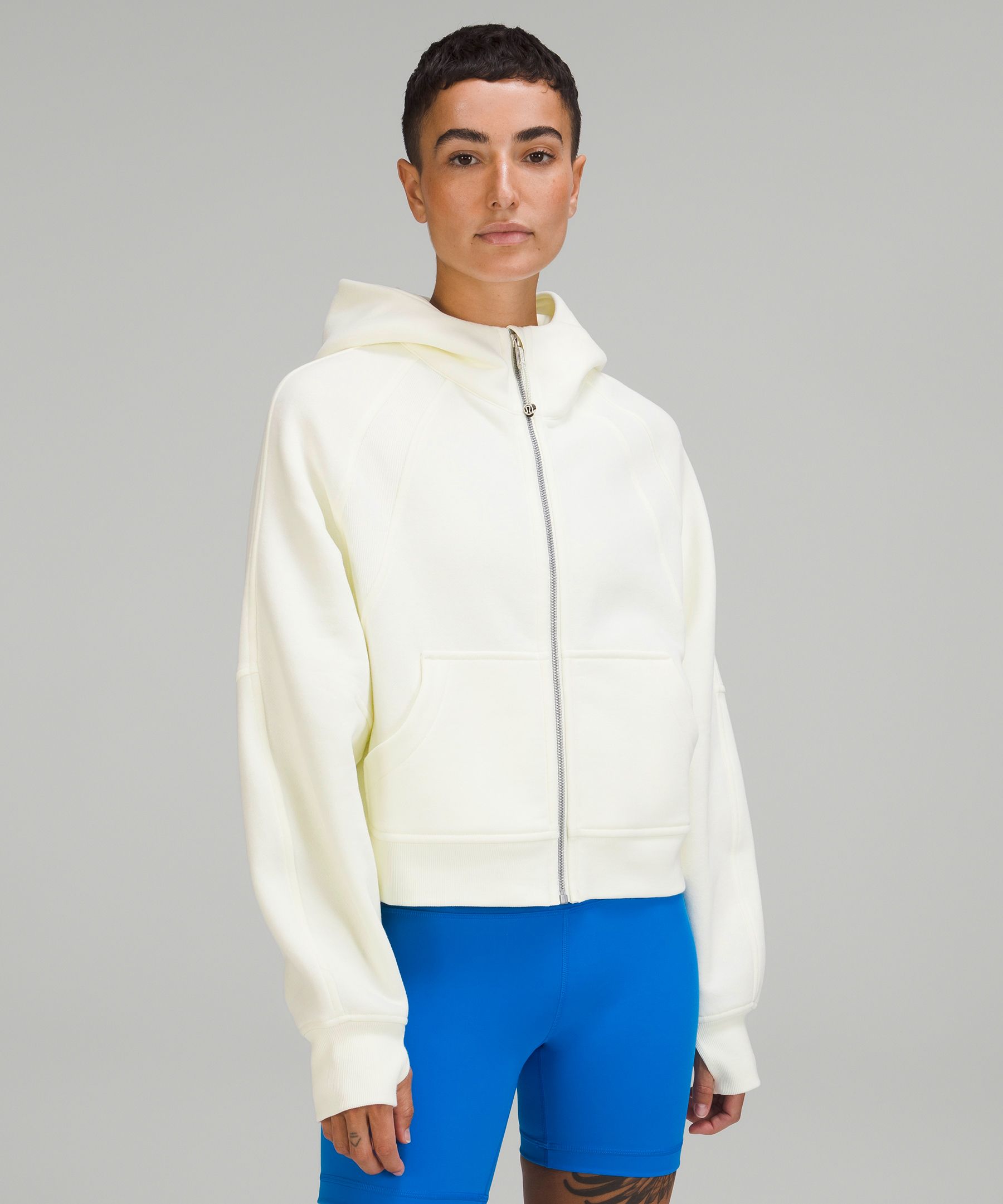 Lululemon Scuba Oversized Full-zip In Lemon Sorbet