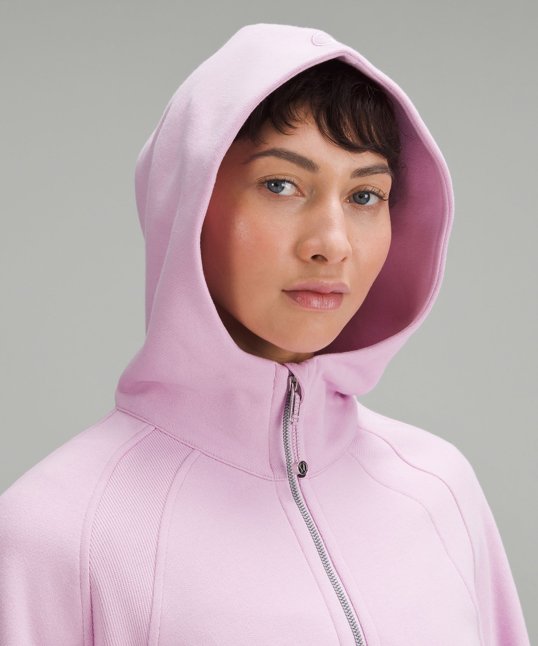 Shop Lululemon Scuba Oversized Full-zip Hoodie