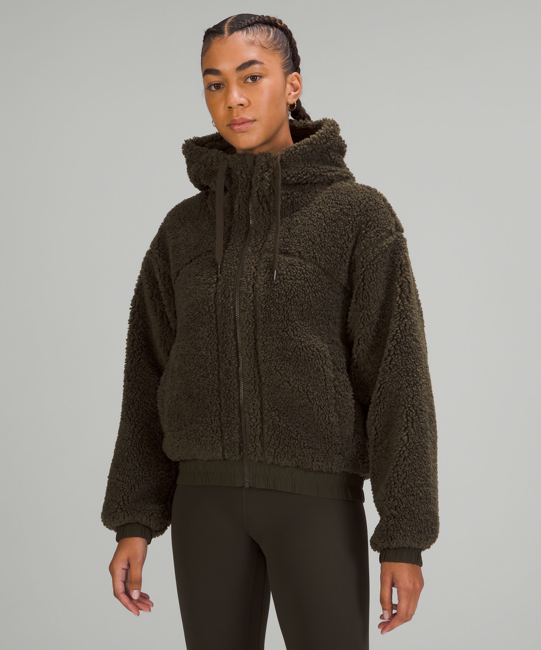 SALE TODAY! Tek Gear Women's Fleece Jacket Reversible Hood Zip Up Size  Small