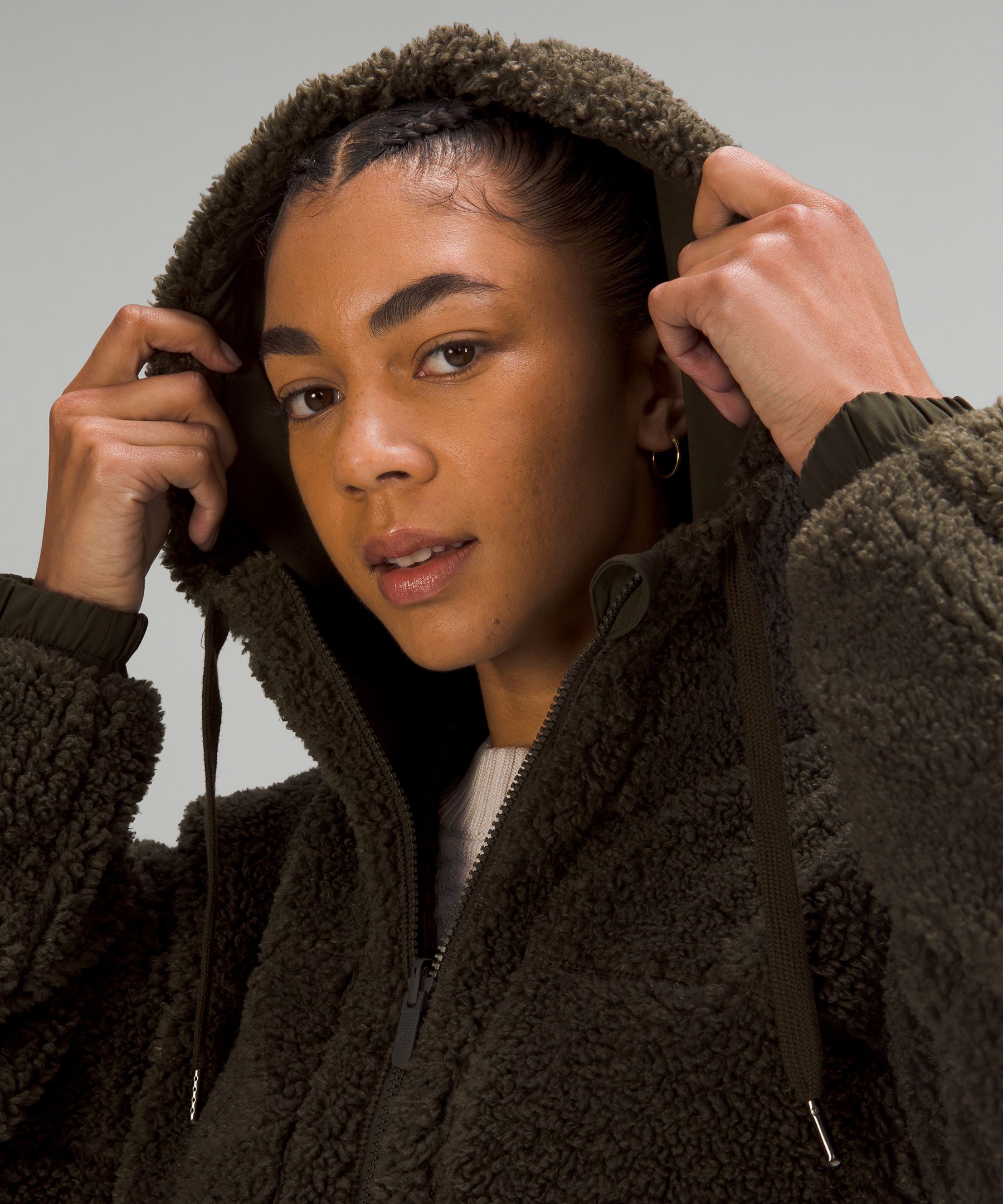 Reversible Hooded Fleece Jacket Lululemon UK