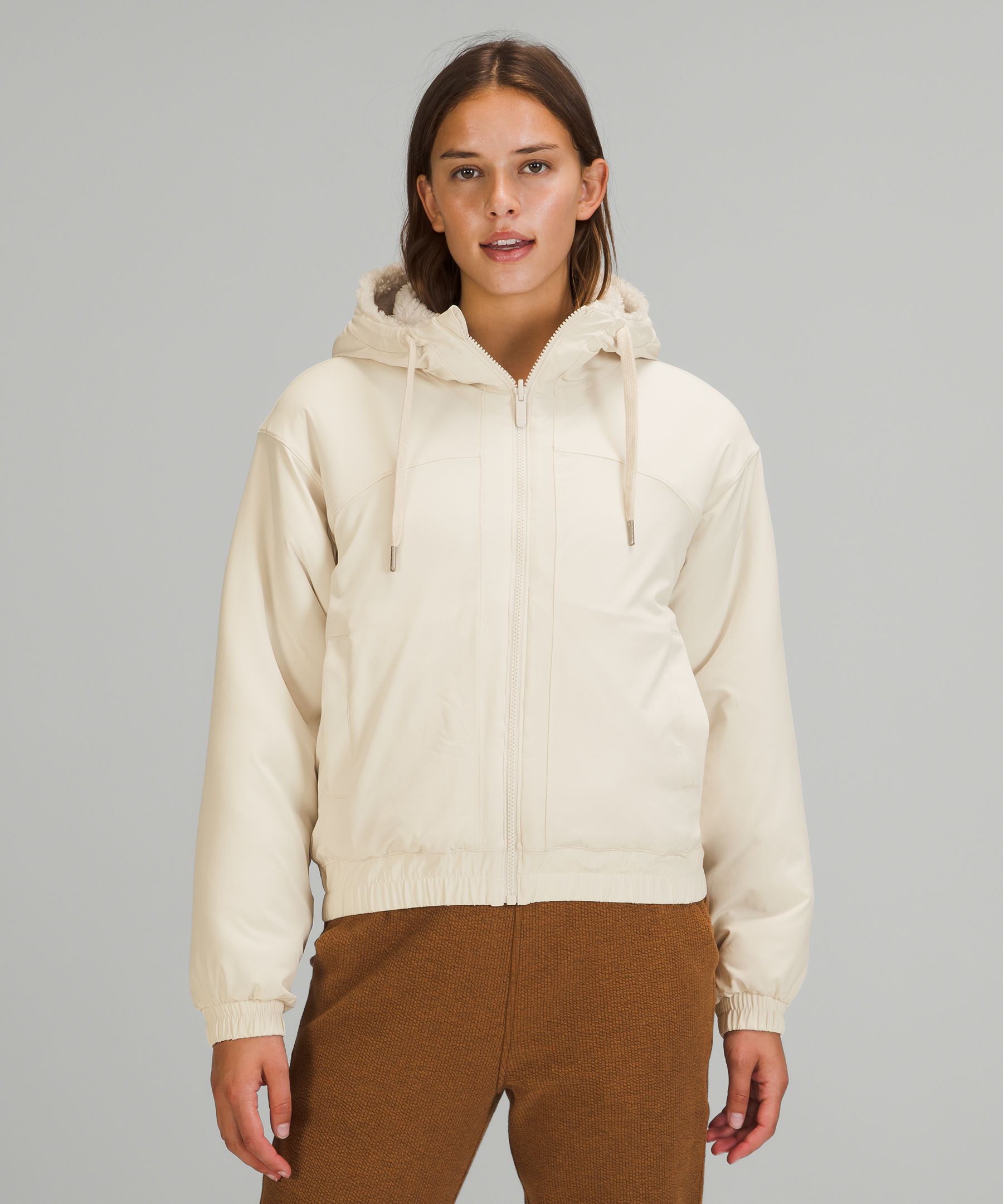 Women's reversible fleece on sale jacket