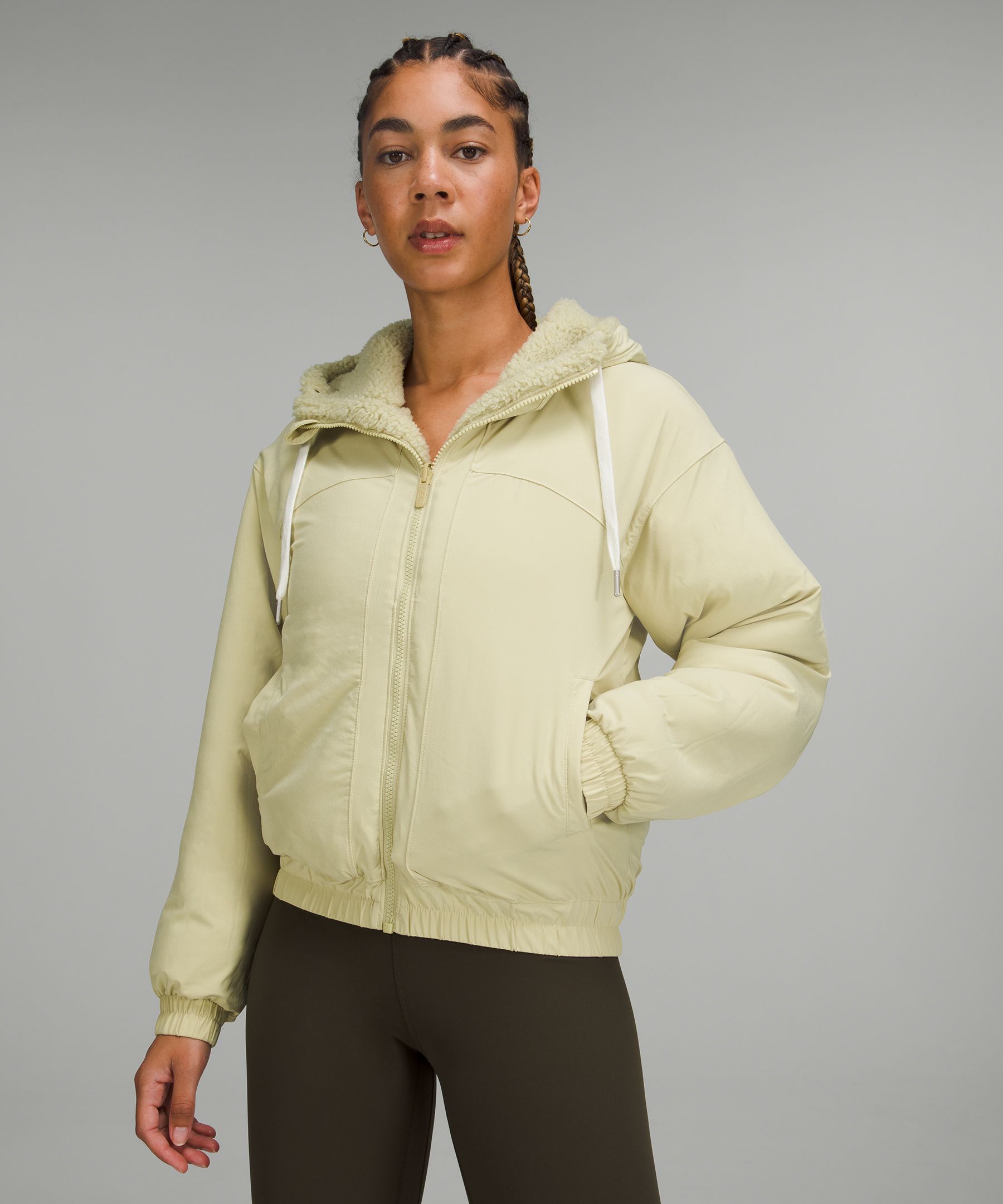 Reversible Hooded Fleece Jacket | Lululemon FR