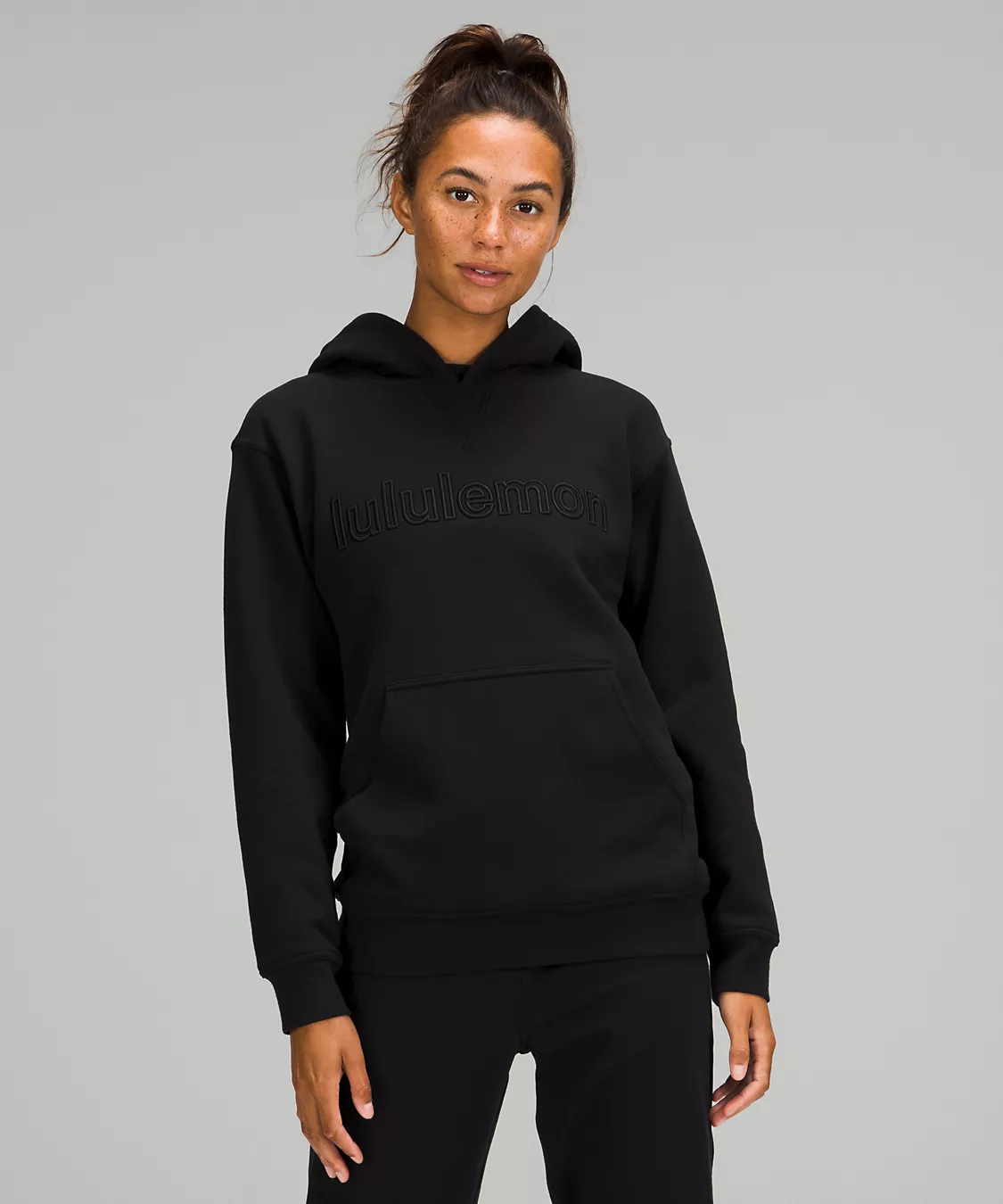 Lululemon All Yours Hoodie Graphic In Black