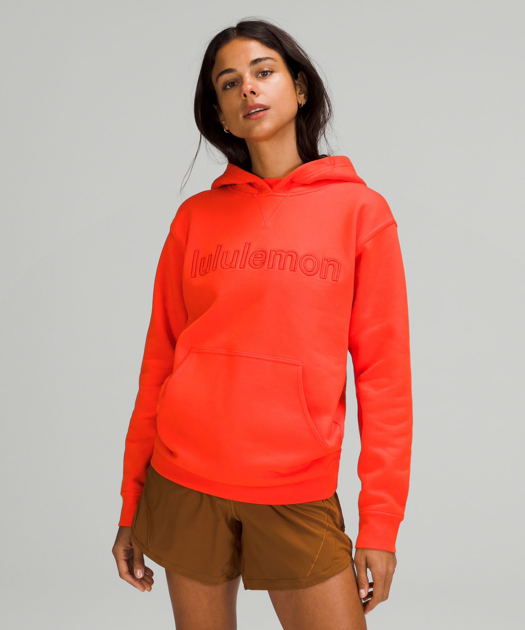 Lululemon All Yours Hoodie Graphic In Autumn Red