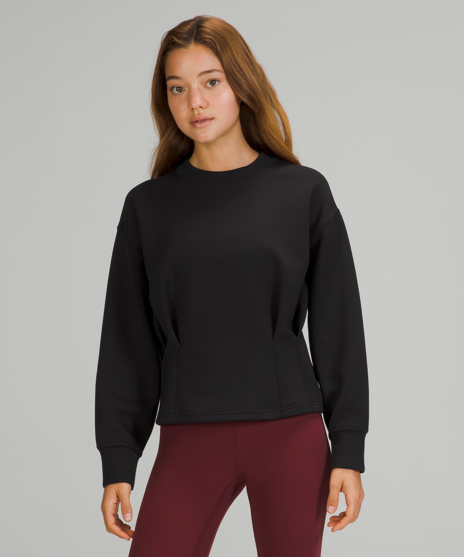 lululemon athletica, Tops, Lululemon Just Pleat It Crew Neck Sweatshirt 6