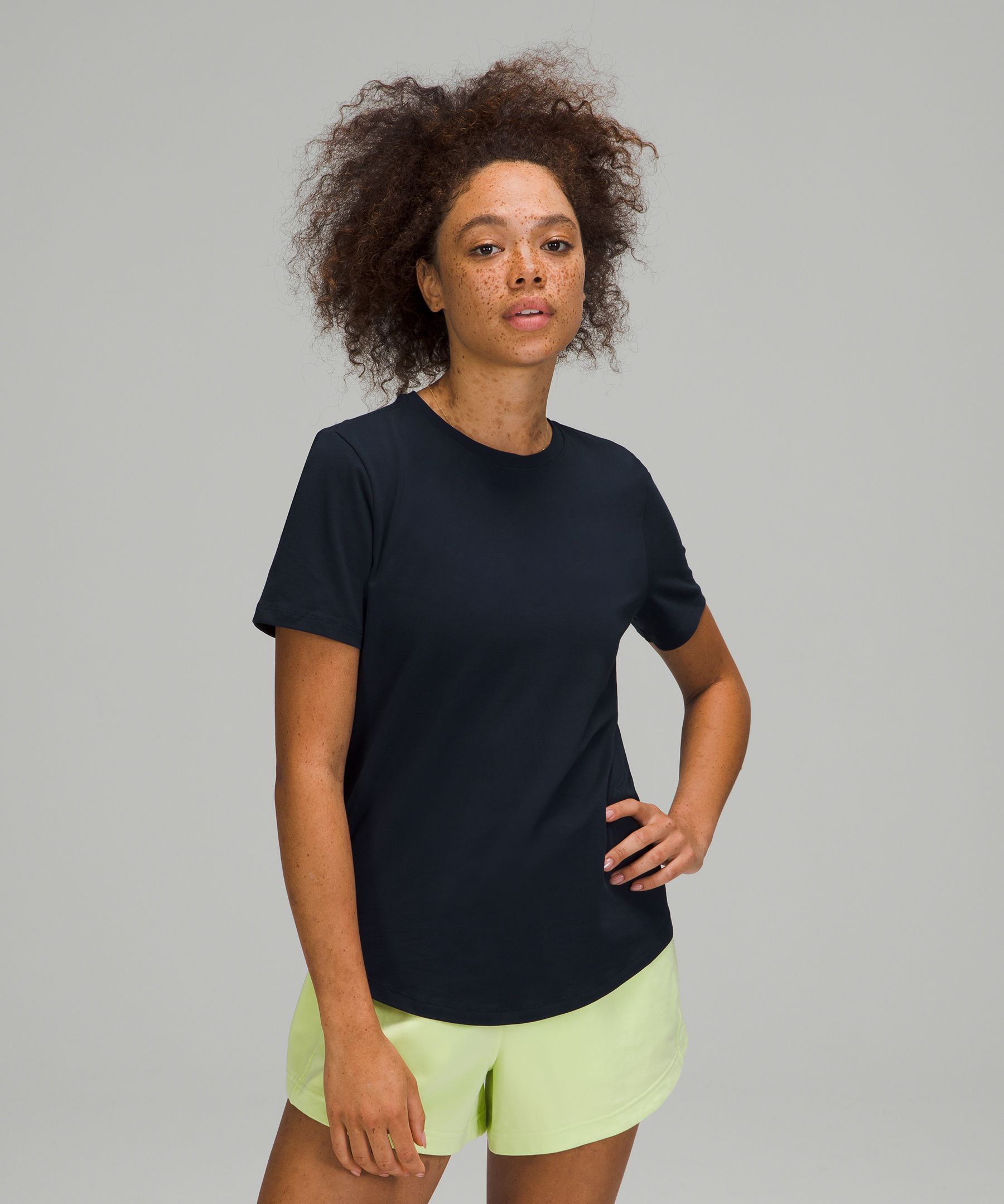 Lululemon Fast and Free Short Sleeve Shirt - Petrol Purple - lulu fanatics