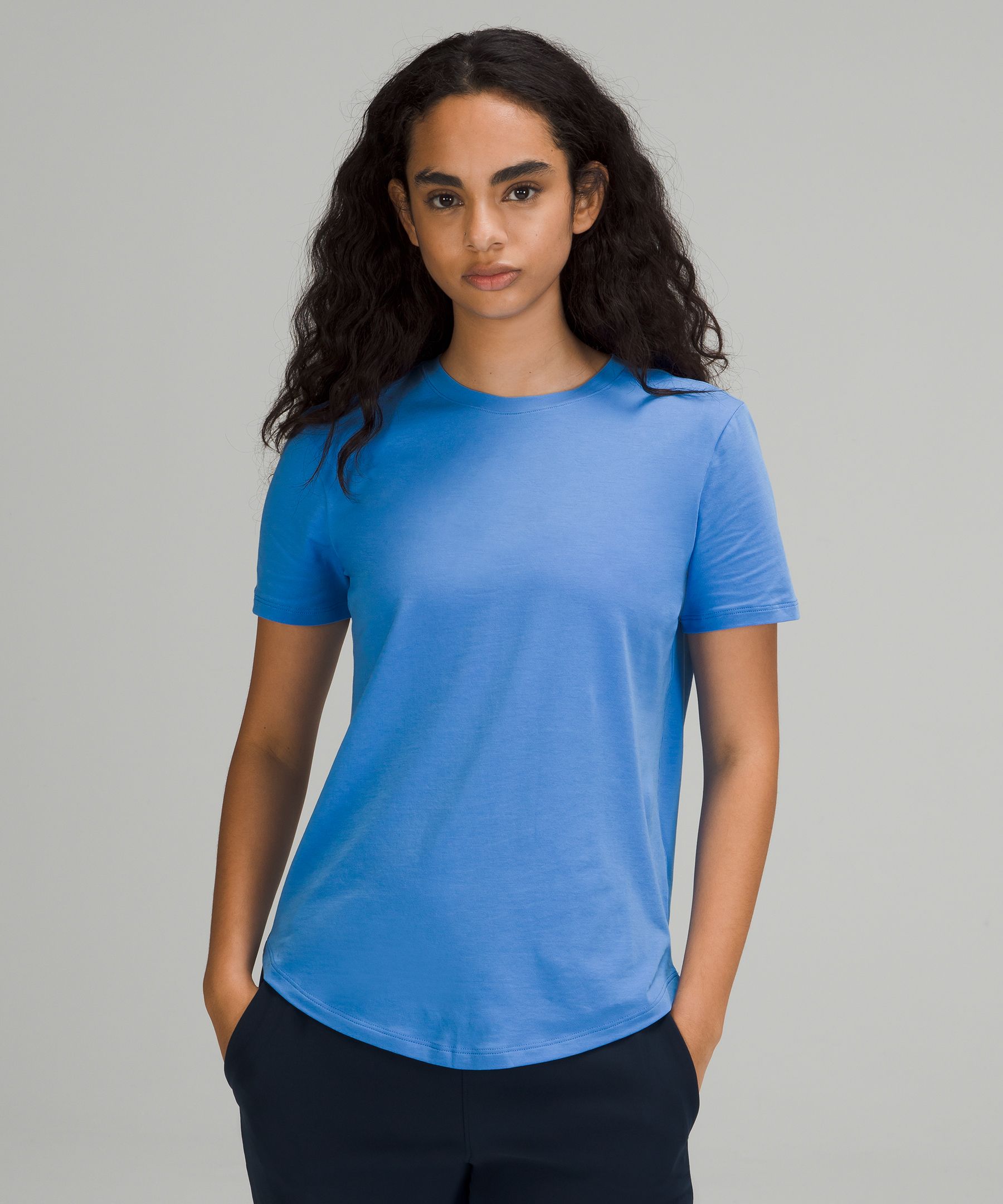Lululemon Love Crew Short Sleeve T-shirt In Blue