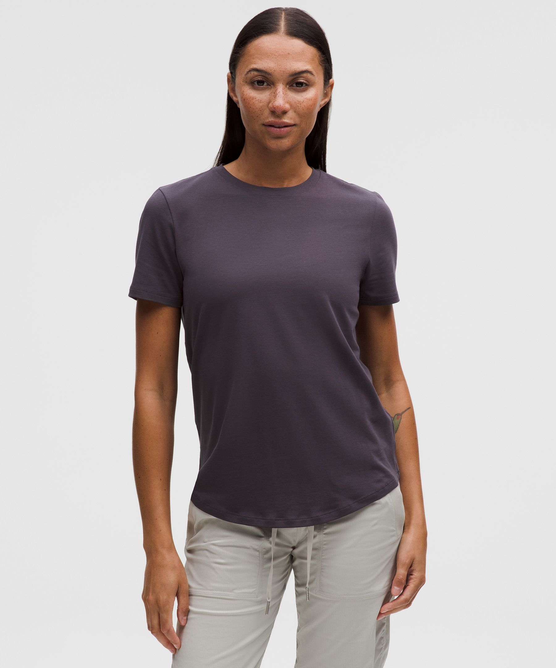 Lululemon Love Crewneck T-shirt In Purple