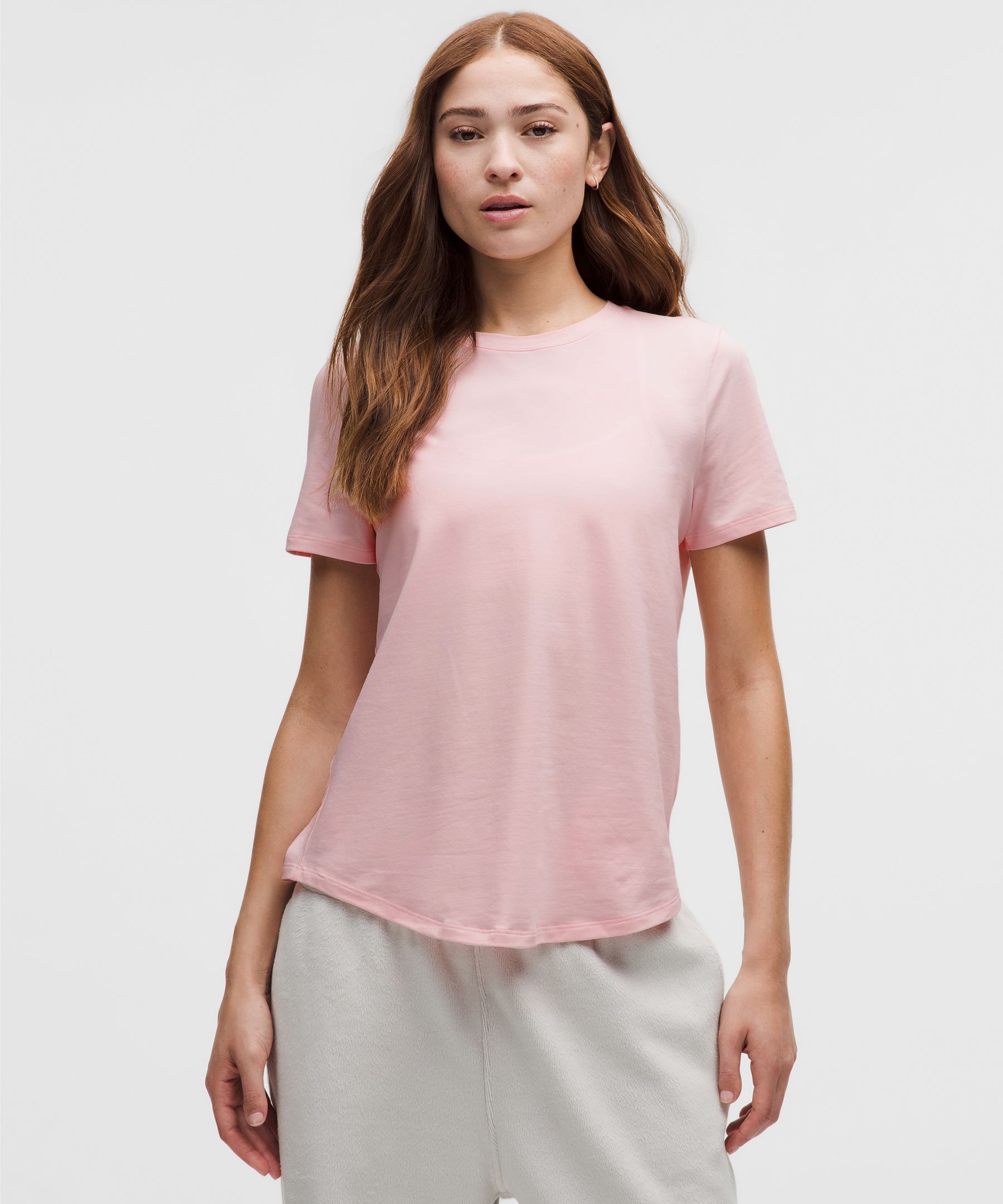 Lululemon Love Crewneck T-shirt In Pink