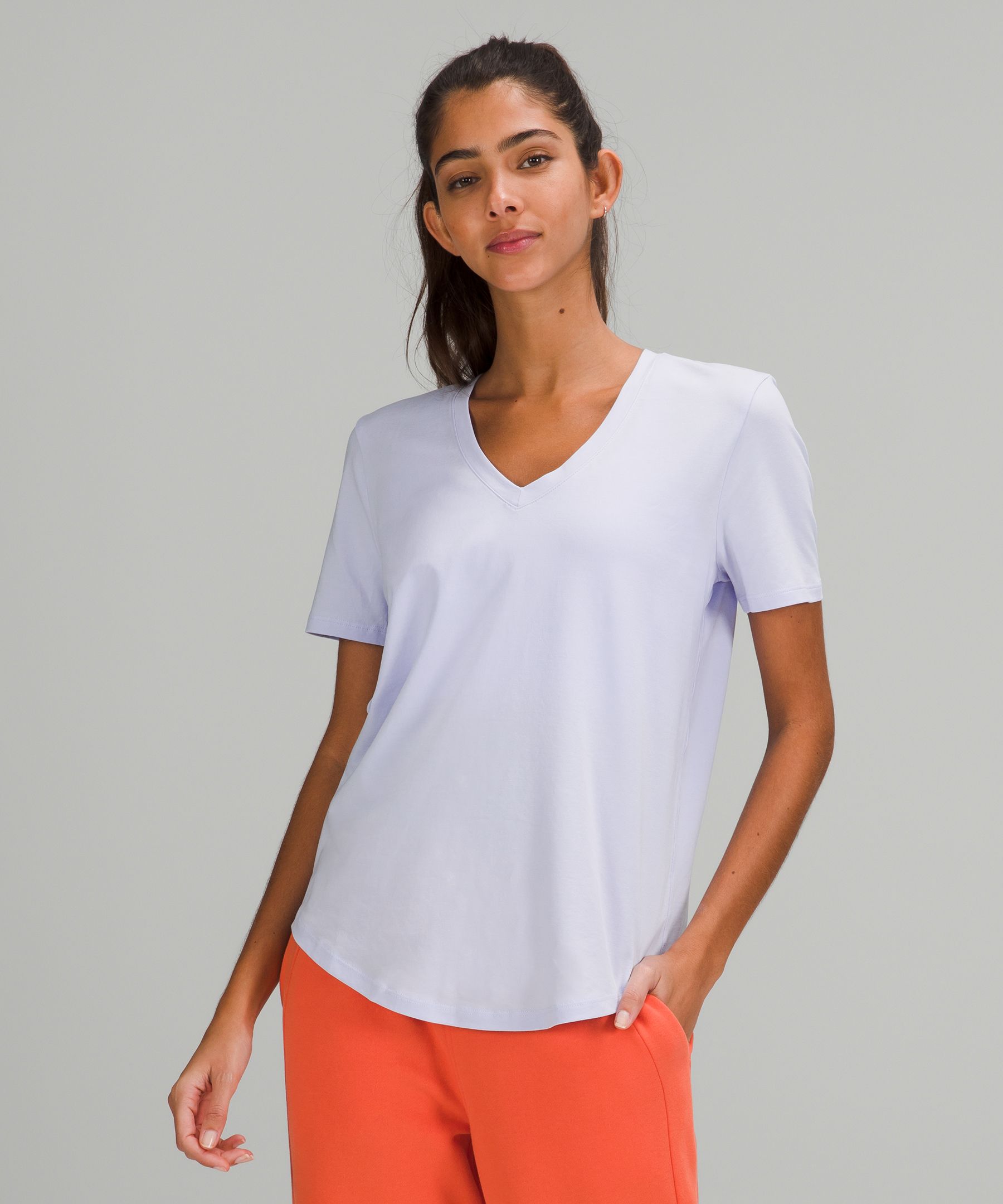 Lululemon Love V-neck T-shirt In Blue