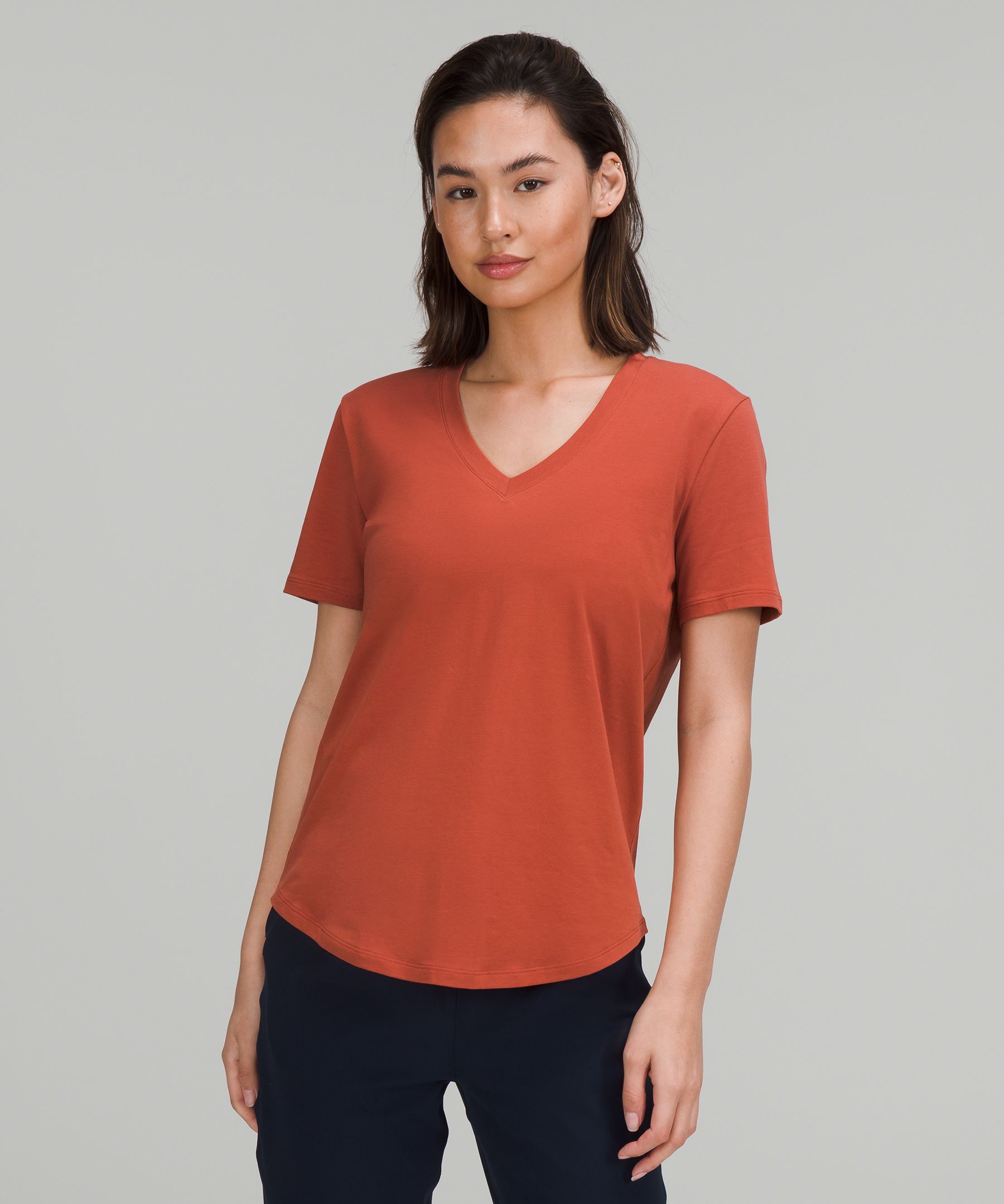 Lululemon Love V-neck T-shirt In Red