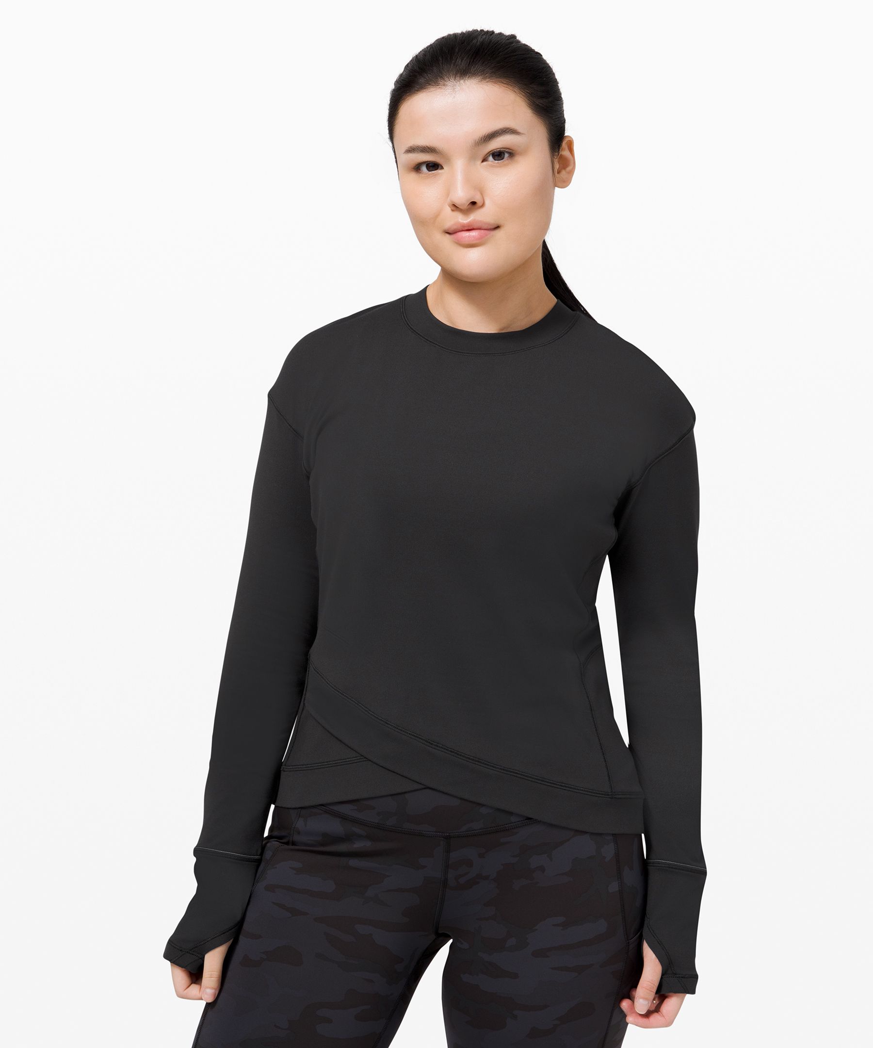 Lululemon set to sweat cheap long sleeve