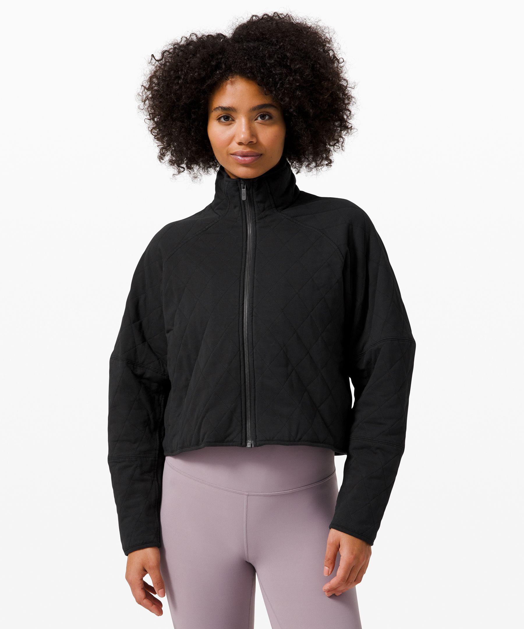 Lululemon Quilted Calm Jacket In Black