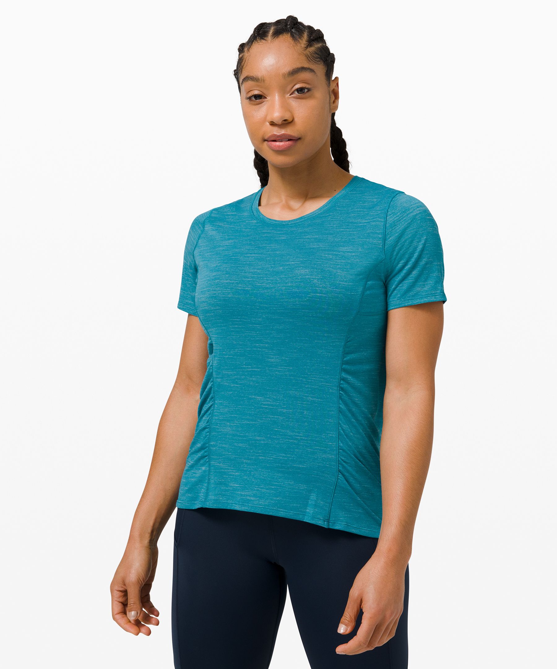 lululemon another mile short sleeve