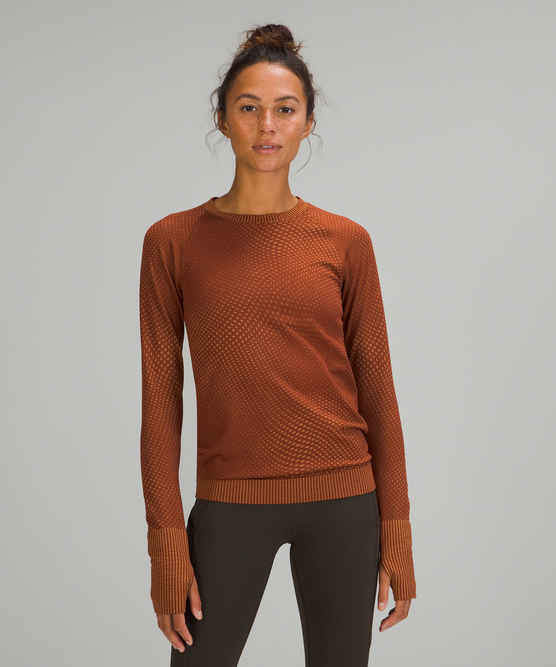 Lululemon Rest Less Pullover In Brown