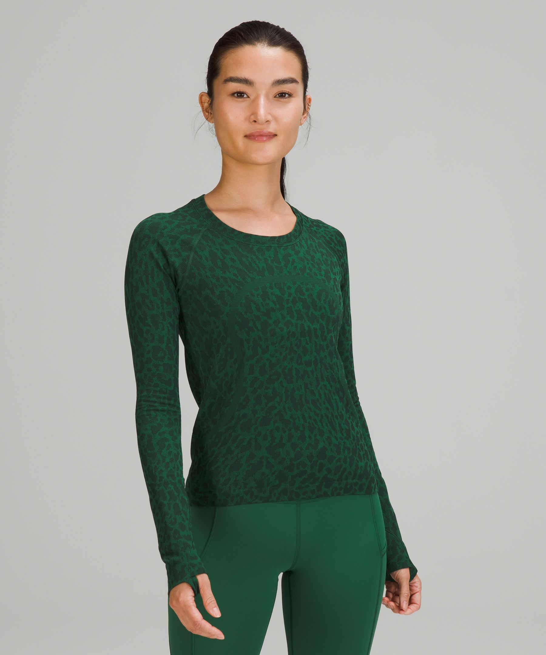 Lululemon Swiftly Tech Long Sleeve Shirt 2.0 Race Length In Green