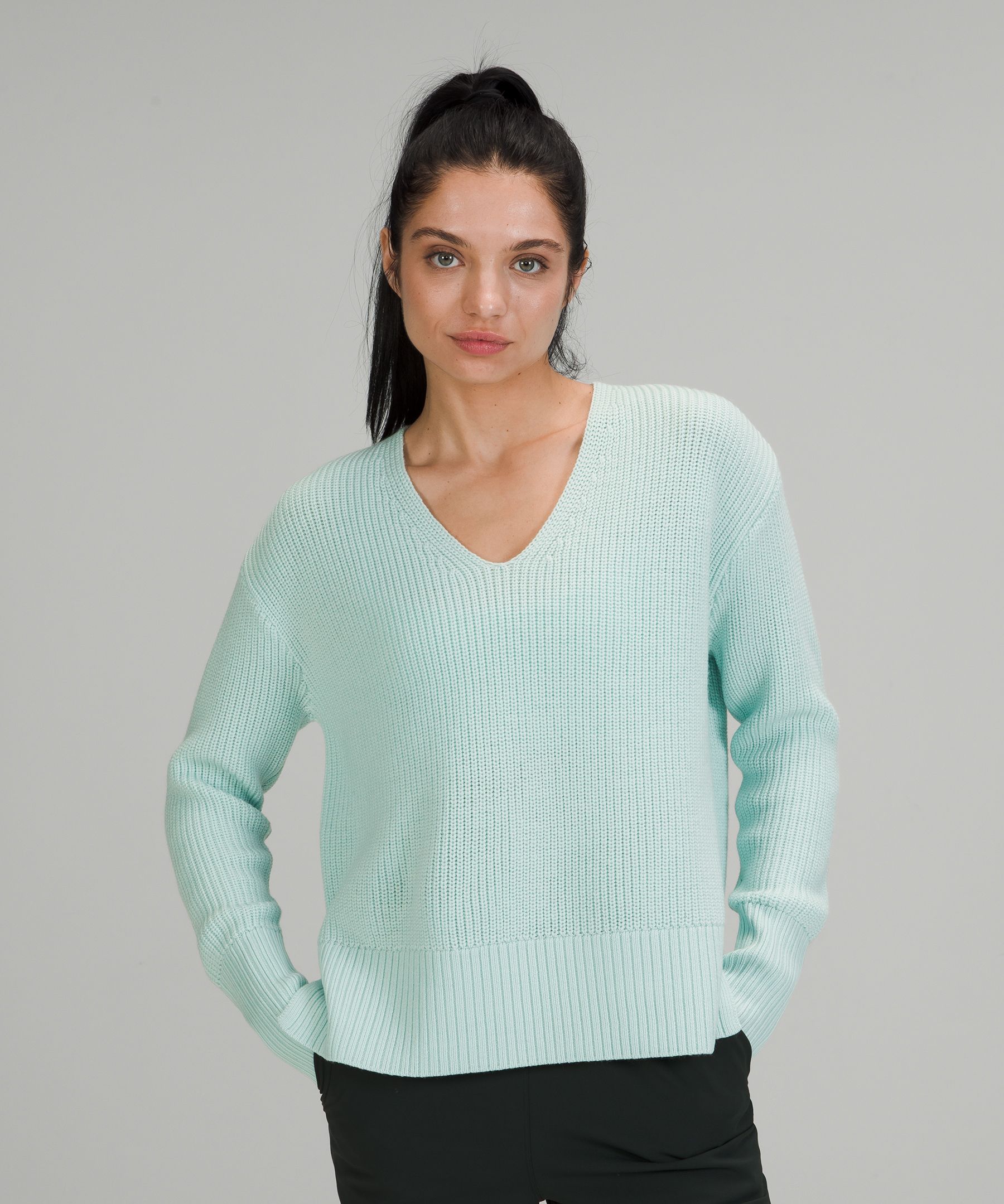 Merino Wool V Neck Sweater Lululemon EU