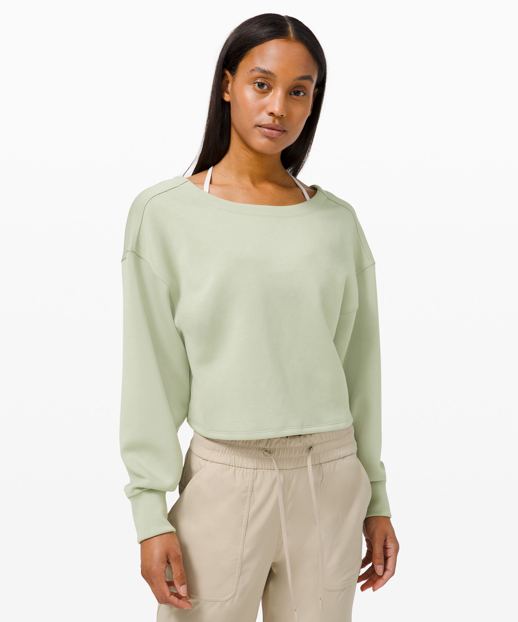 Lululemon twist back to front pullover new arrivals