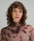 lululemon lab Wool-Blend Tie Dye Long Sleeve Shirt *Online Only
