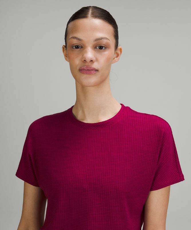 LAB Wool-Blend Crop T-Shirt