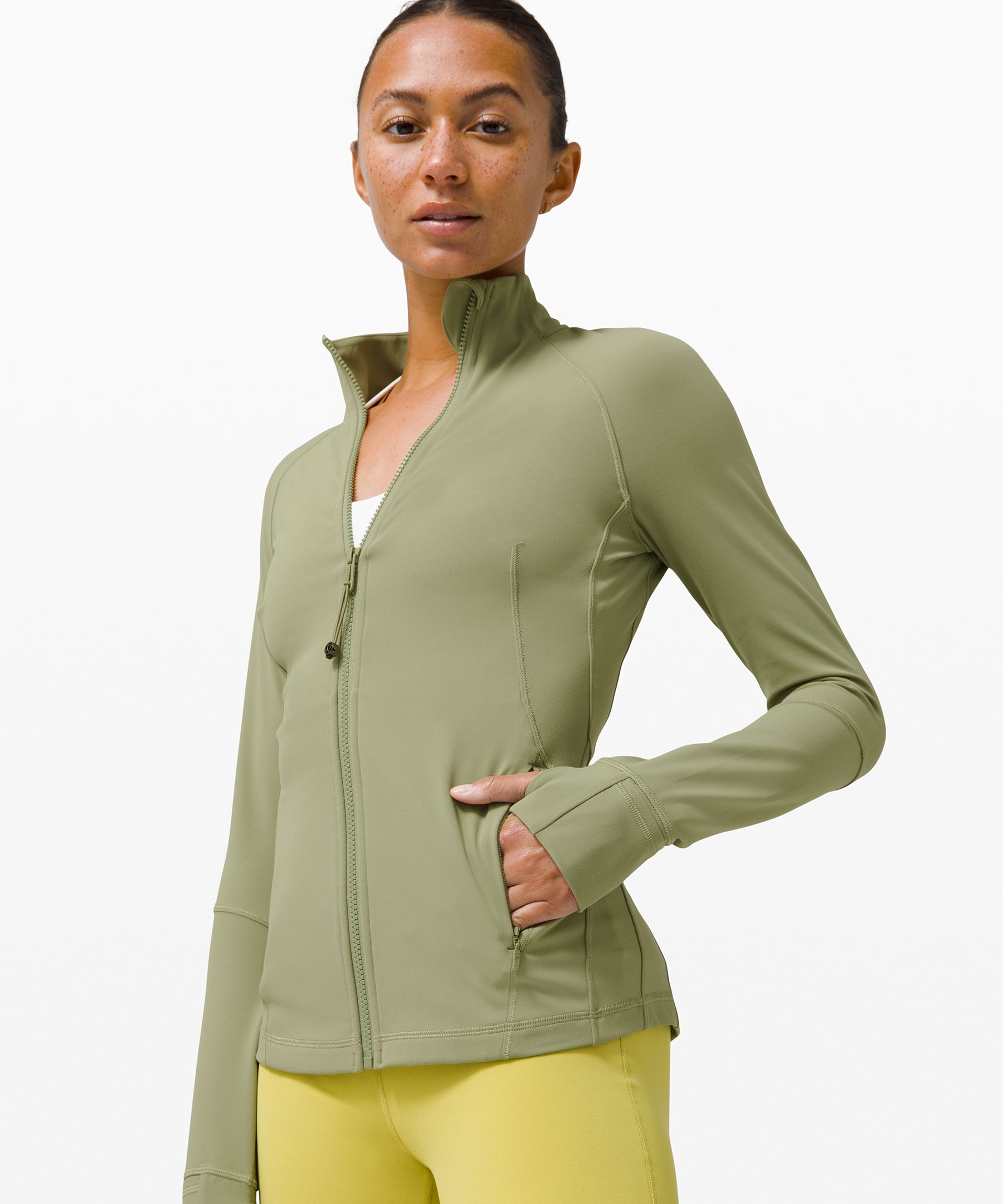 Lululemon Define Jacket - Willow Green - lulu fanatics