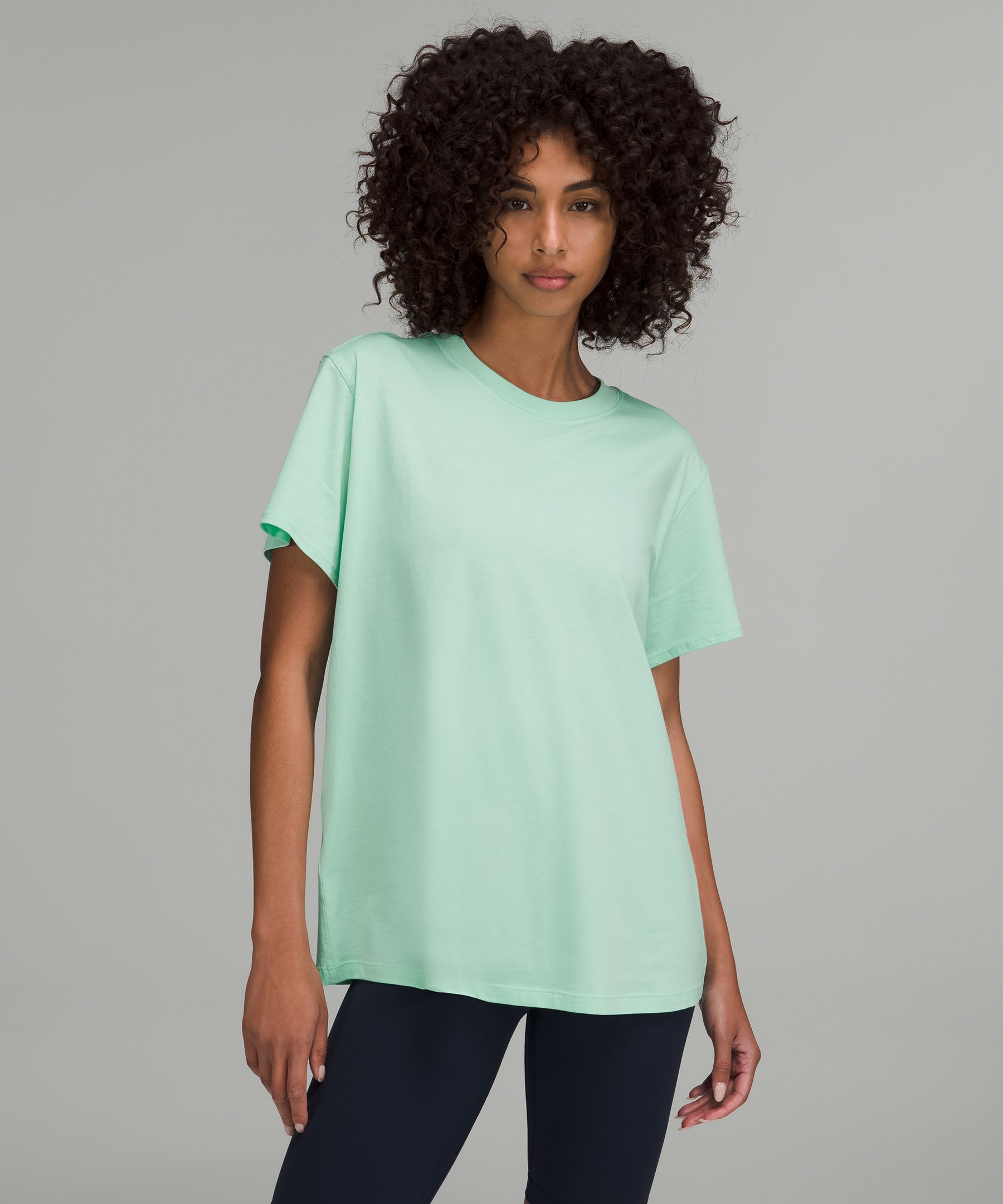 Lululemon All Yours Cotton T-shirt In Wild Mint