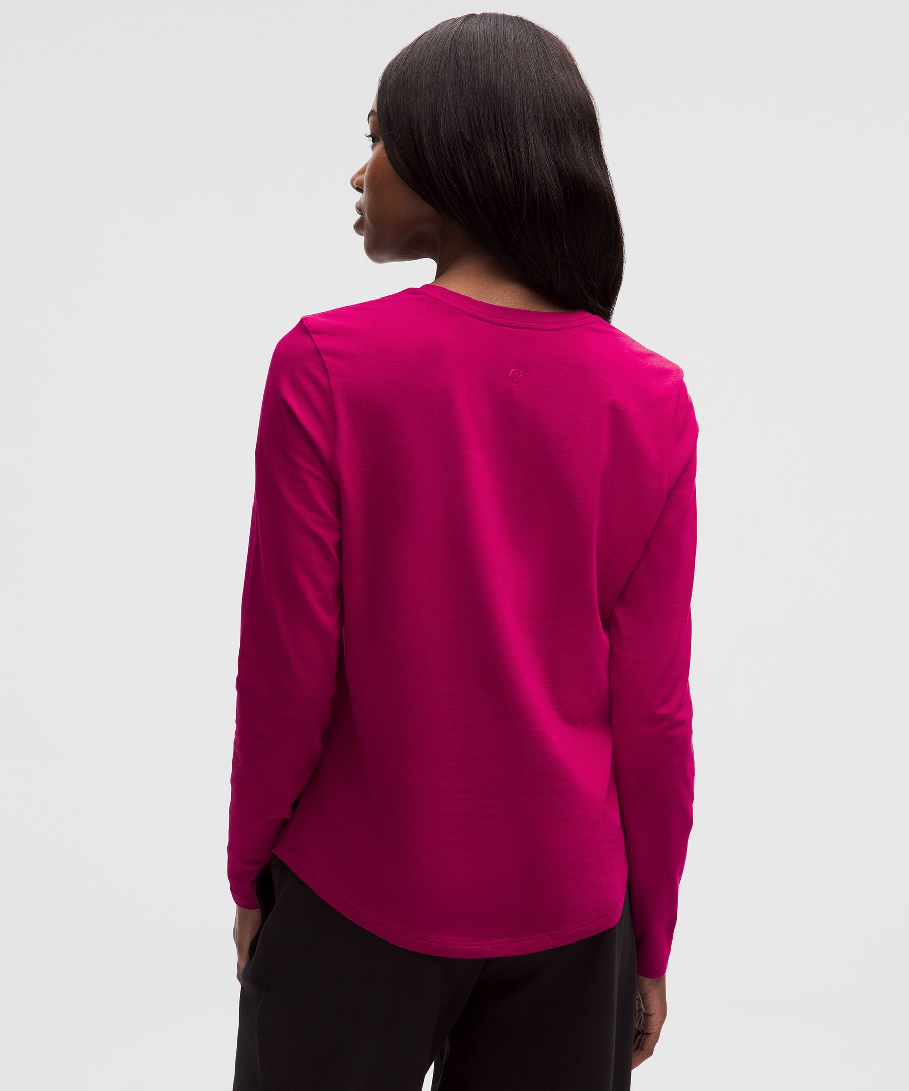 Lululemon Swiftly Relaxed Long-sleeve Shirt In Purple