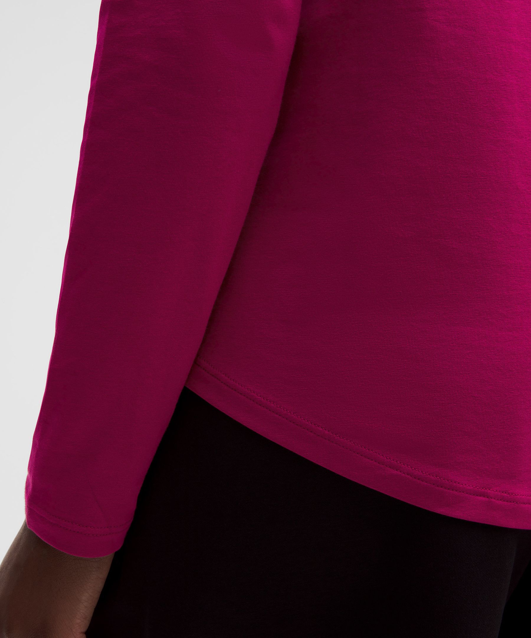 Lululemon Swiftly Relaxed Long-sleeve Shirt In Purple
