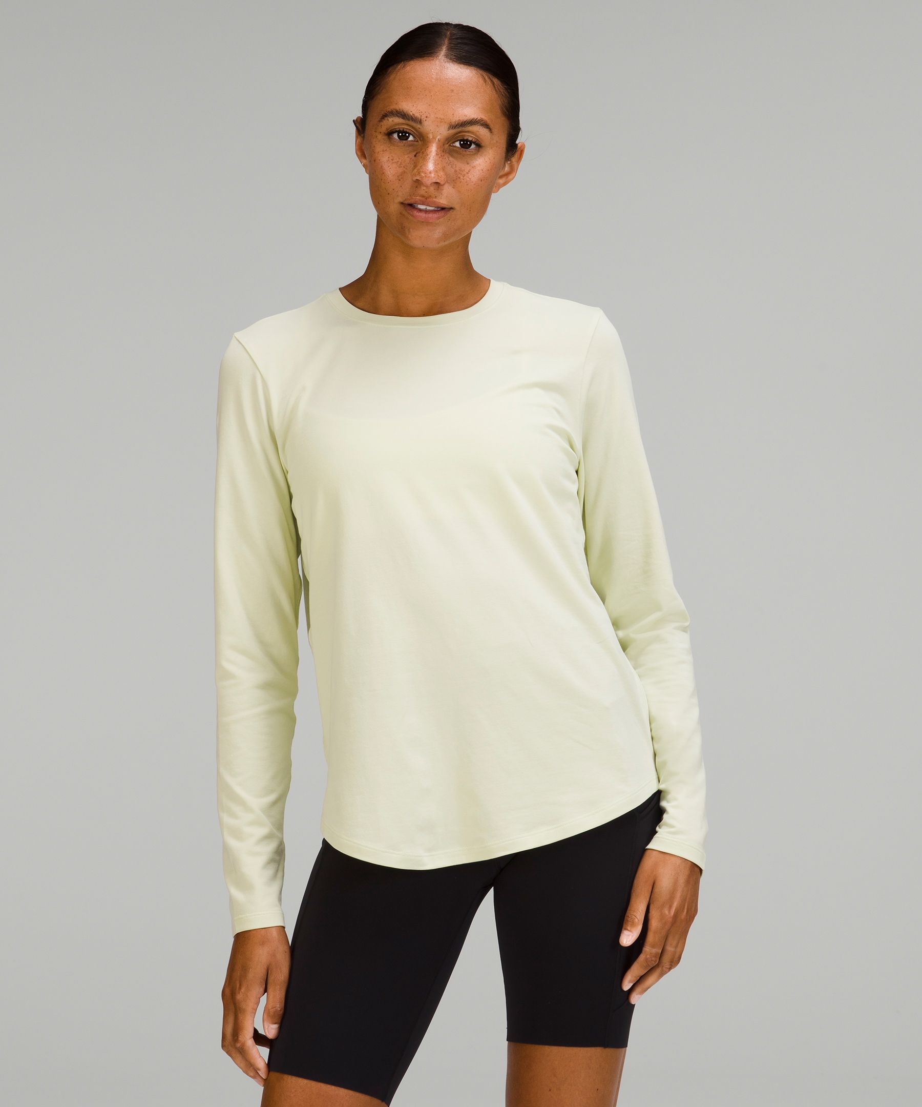 Lululemon Love Long Sleeve Shirt In Dewy