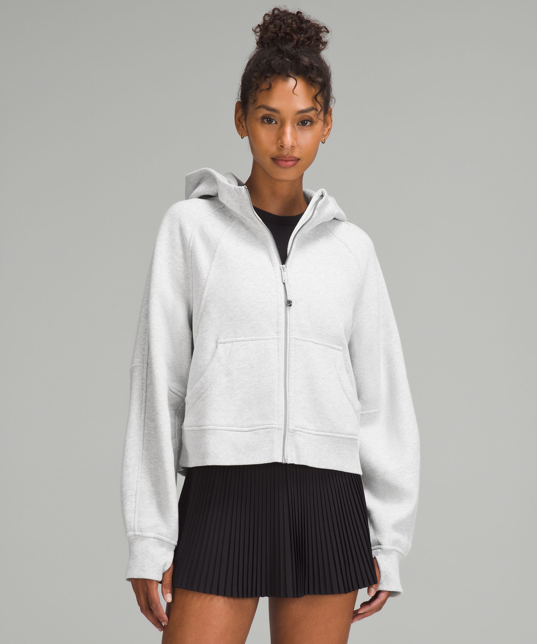 Oversized Full-Zip Hoodie