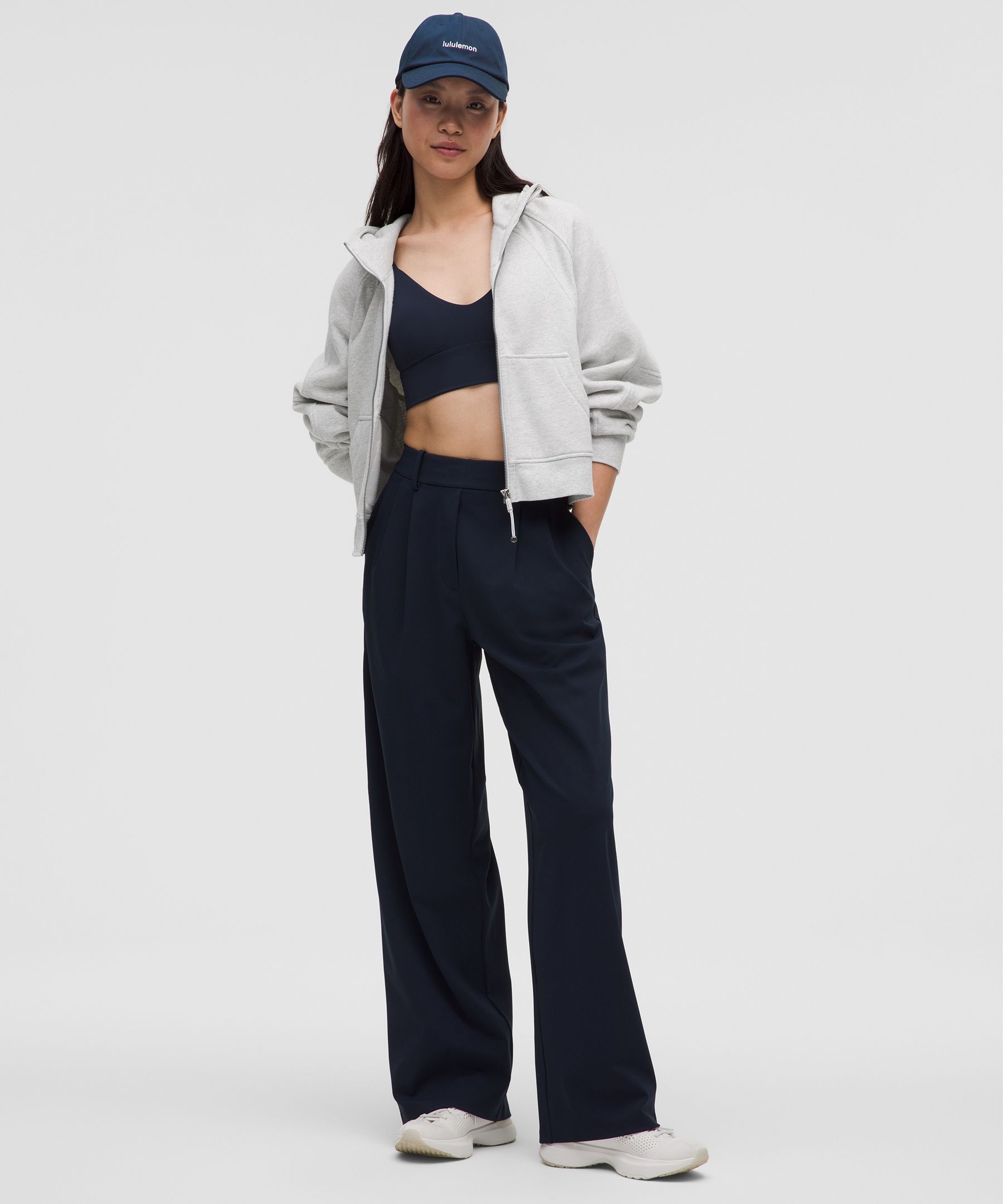 Cozy Comfort: Lululemon Scuba Hoodie & Aritzia Jumpsuit